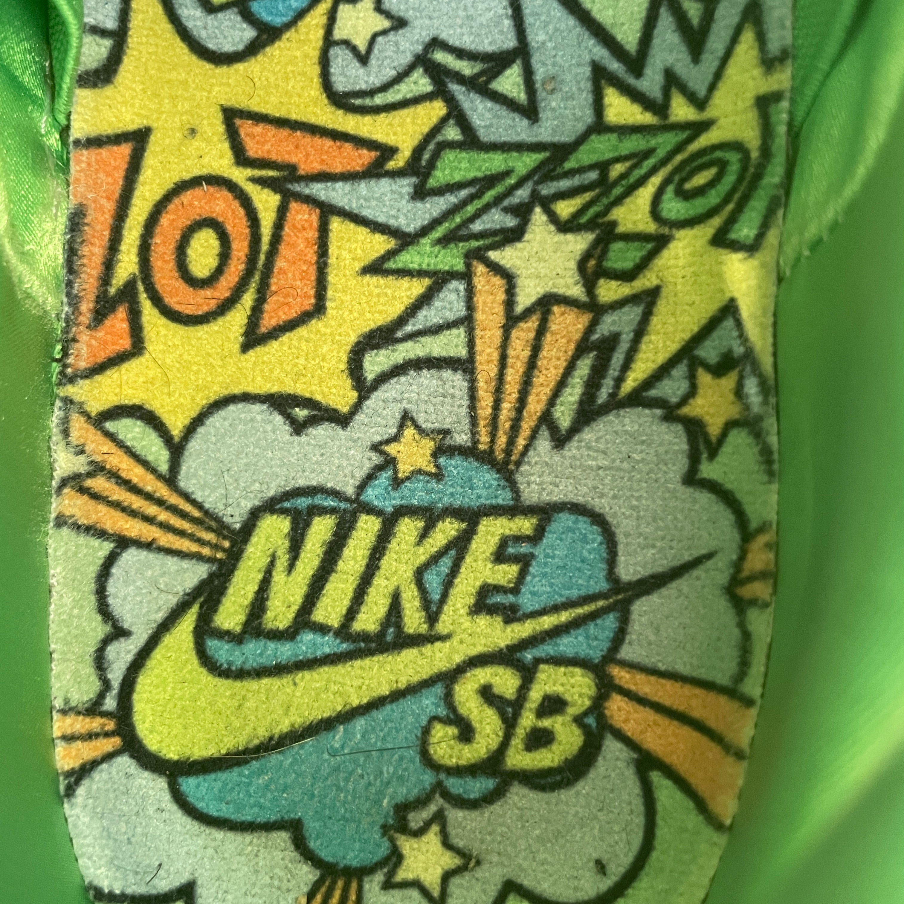 NIKE/Low-Sneakers/US 10/Polyester/GRN/powerpuff dunk low view 3