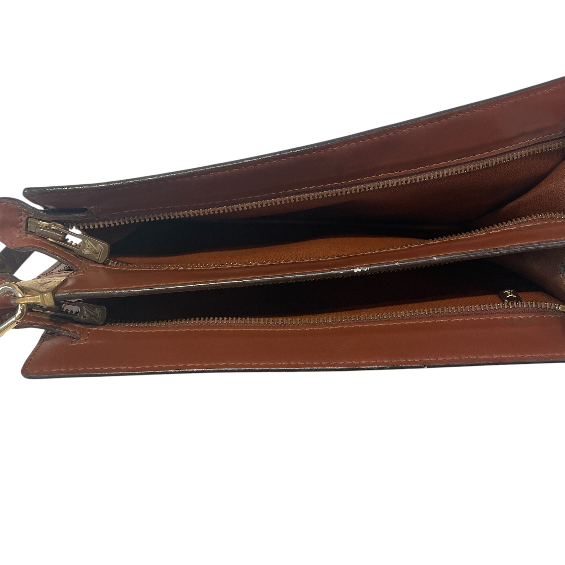LOUIS VUITTON/Hand Bag/Monogram/Leather/BRW/Enghein view 4
