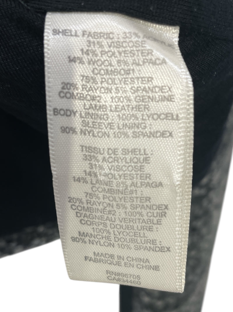 rebecca taylor/Jacket/Cotton/GRY/QUILTED ZIP