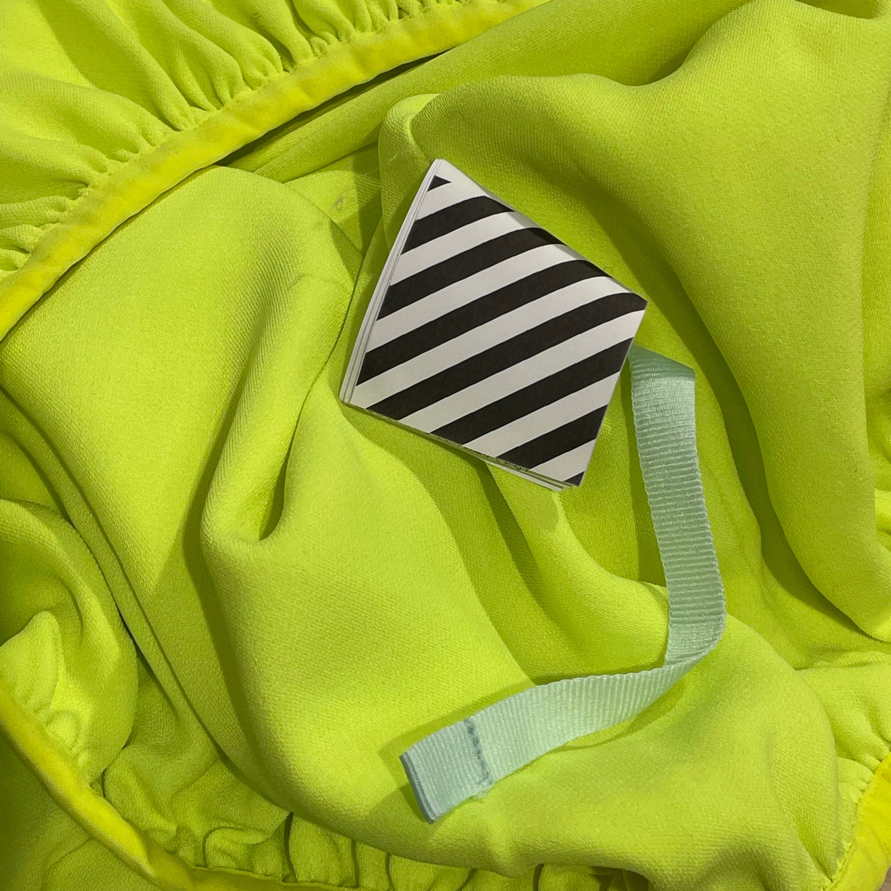 OFF-WHITE/Blouse/40/Cotton/GRN/HIGHLIGHTER GREEN view 5