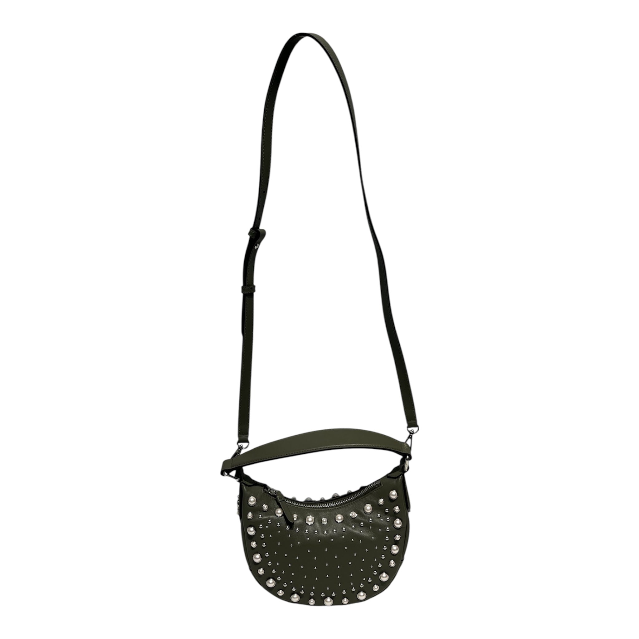 JIMMY CHOO/Bag/Leather/KHK/ view 2