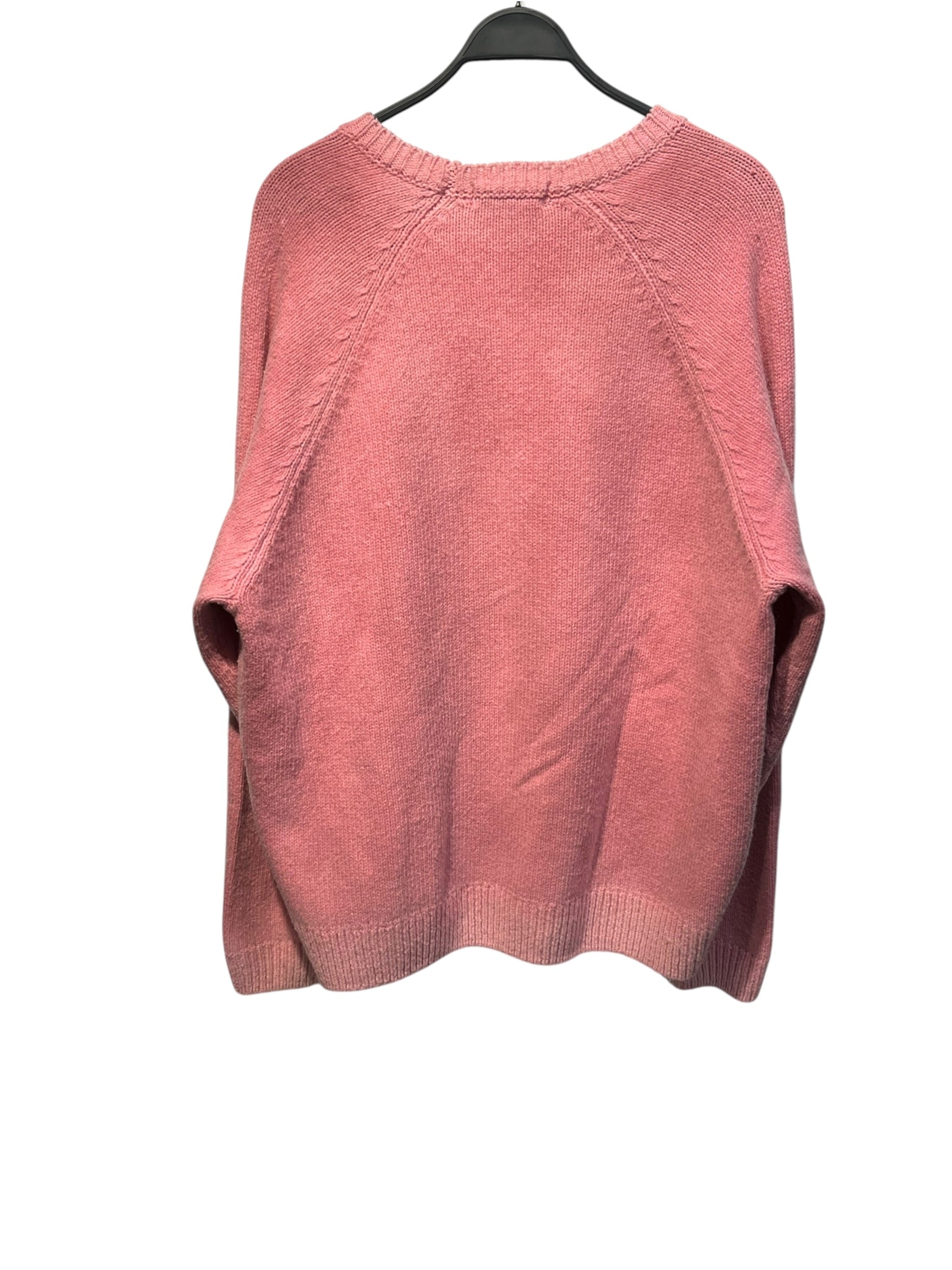 Supreme/Heavy Sweater/XL/Wool/PNK/FLOCKED LOGO FW24 view 2