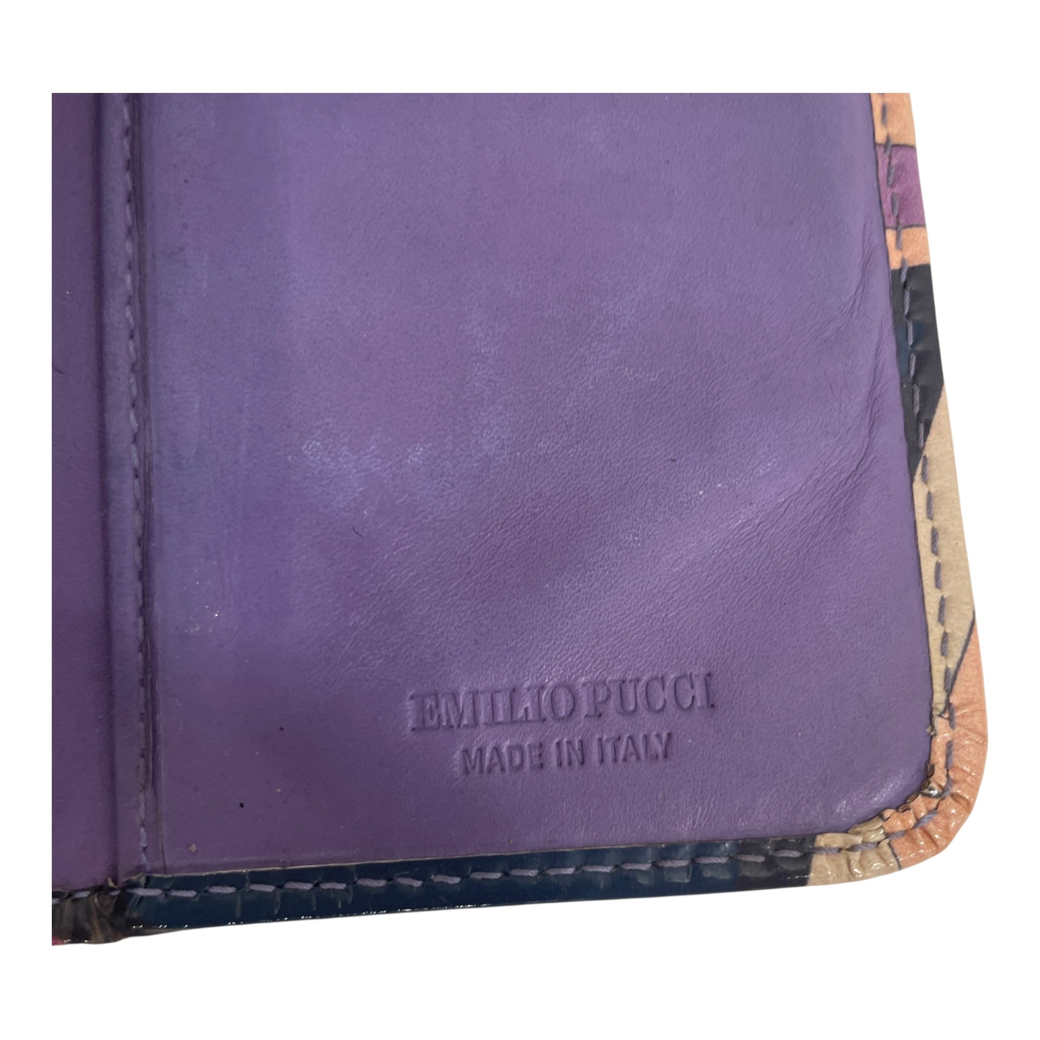 EMILIO PUCCI/Long Wallet/FREE/All Over Print/MLT/ABSTRACT PATENT LEATHER WALLET view 6