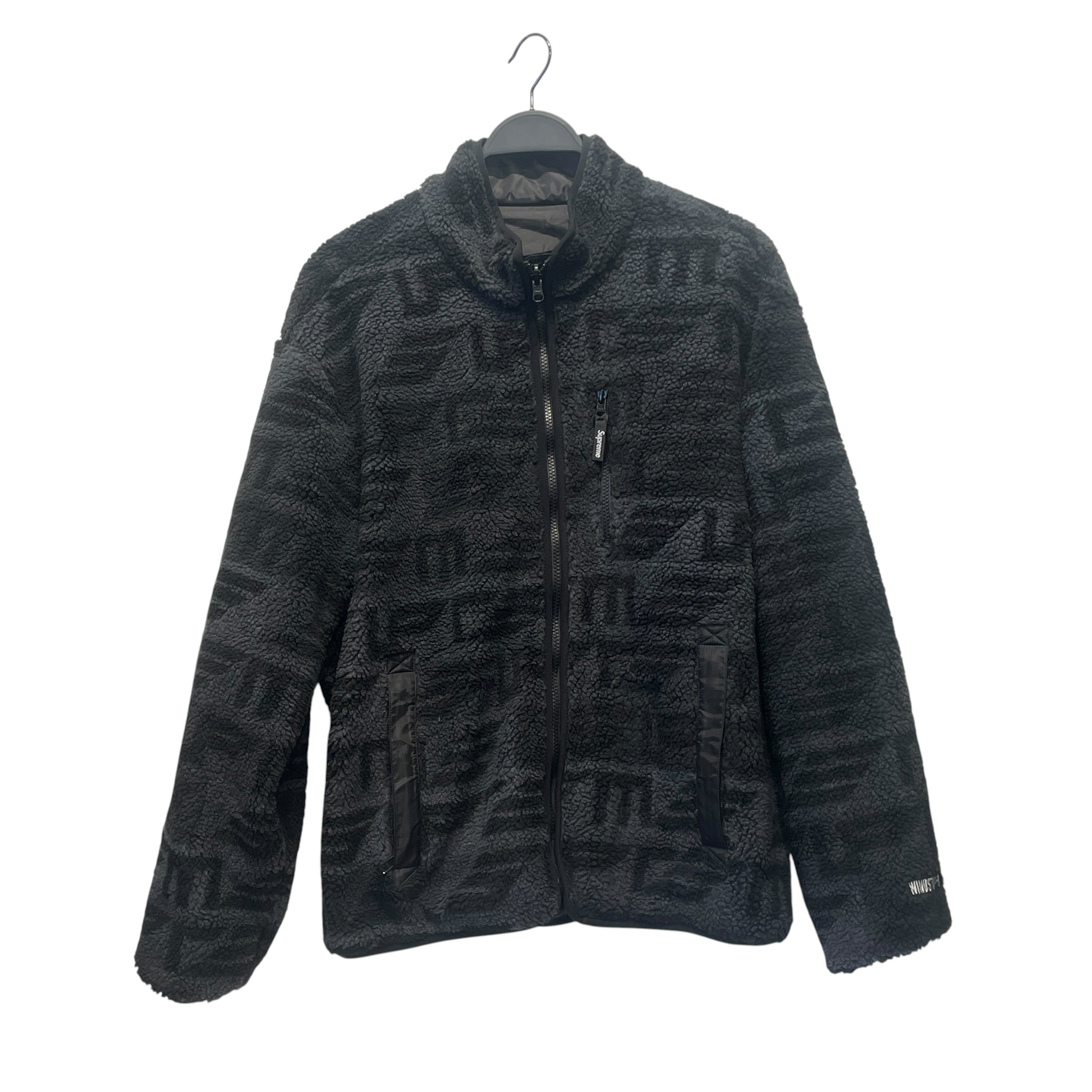 Supreme/Fleece Jkt/L/Polyester/BLK/WINDSTOPPER REVERSIBLE view 1