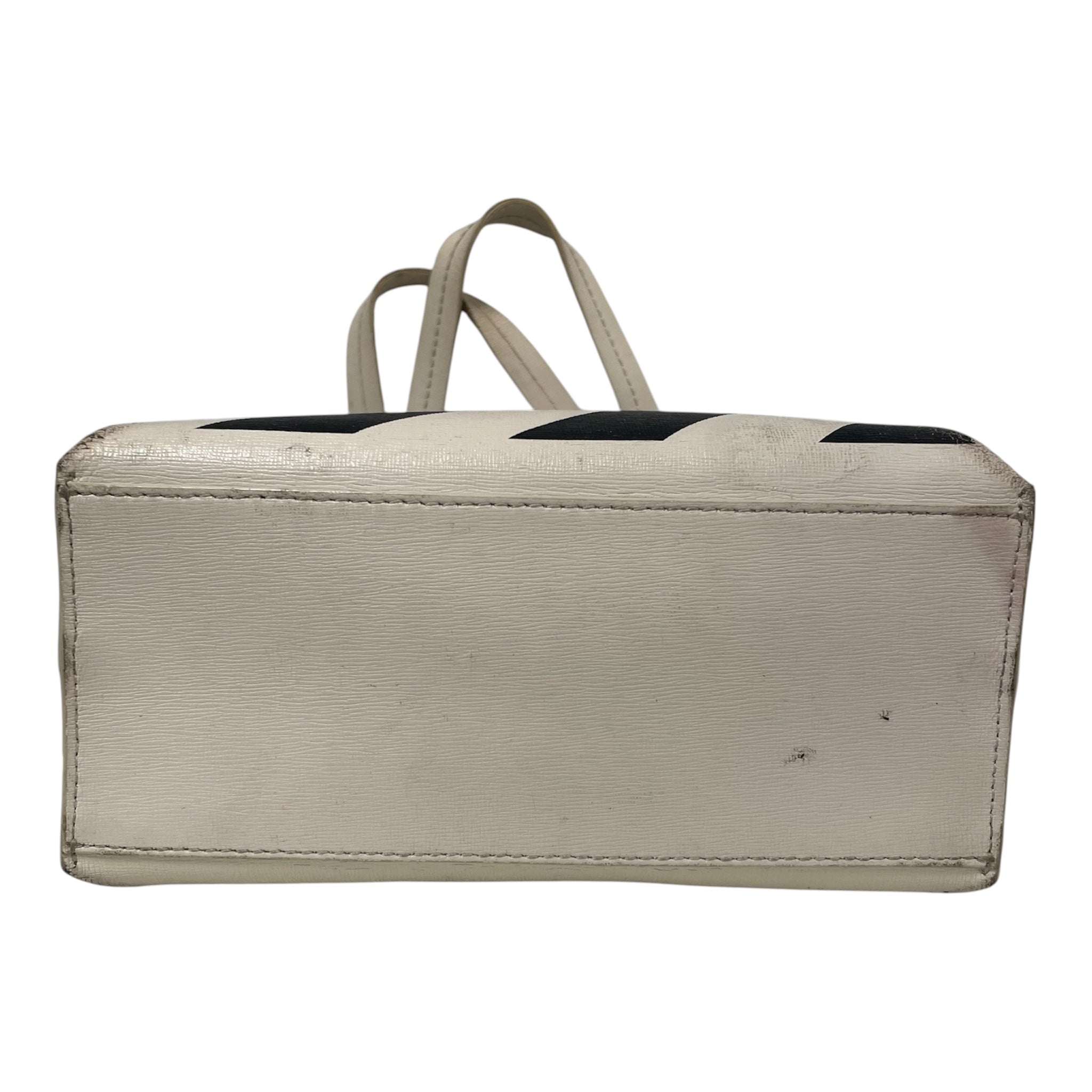 OFF-WHITE/Cross Body Bag/Stripe/Leather/WHT/ view 3
