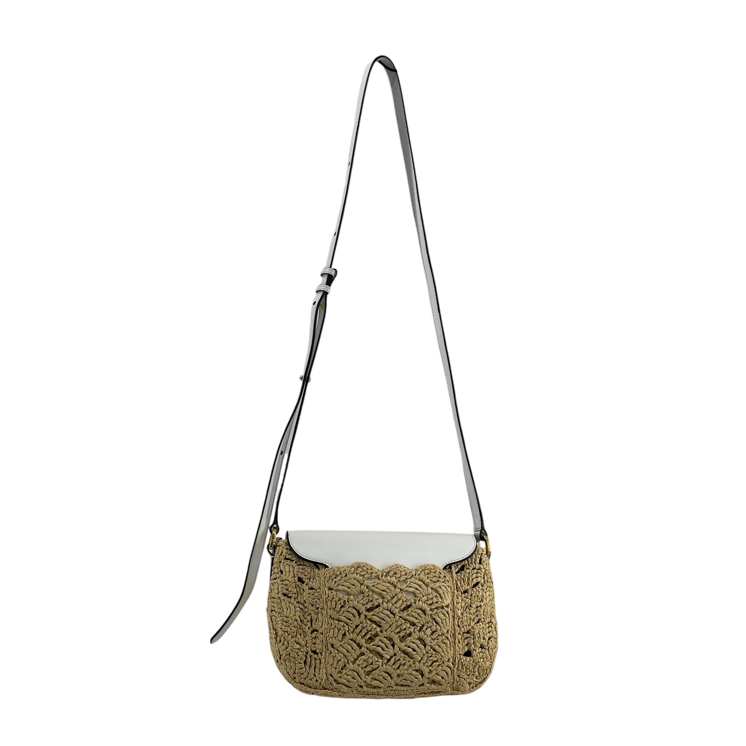 Oscar de laRenta/Cross Body Bag/WHT/RAFFIA NAPPA view 2