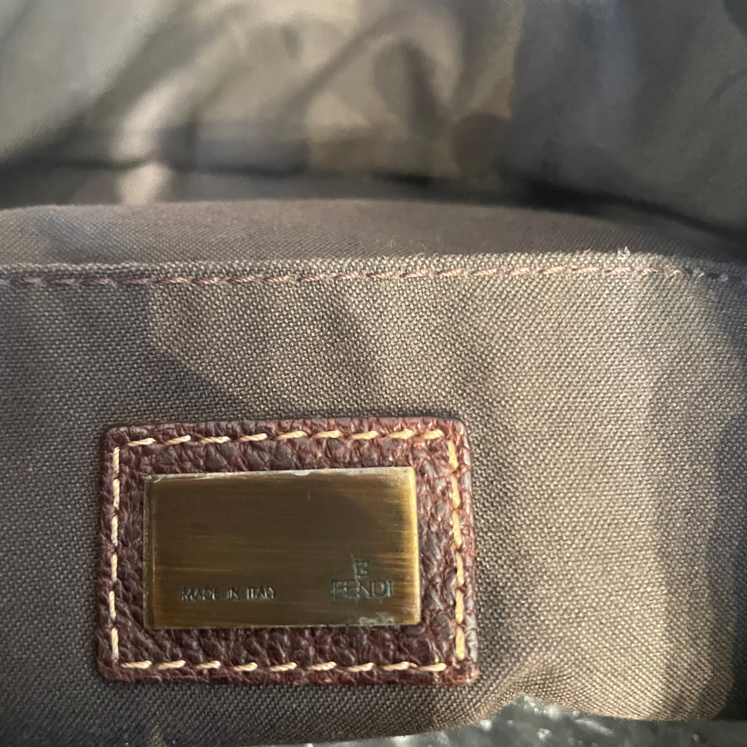 FENDI/Bag/Leather/BRW/BUCKET BAG view 5