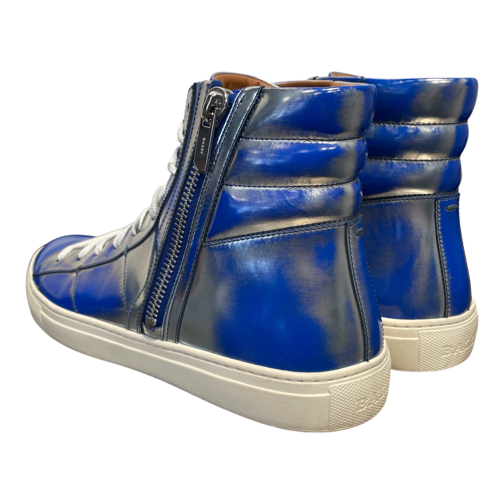 BALLY/Hi-Sneakers/US 11/BLU/U-Tip/ view 2