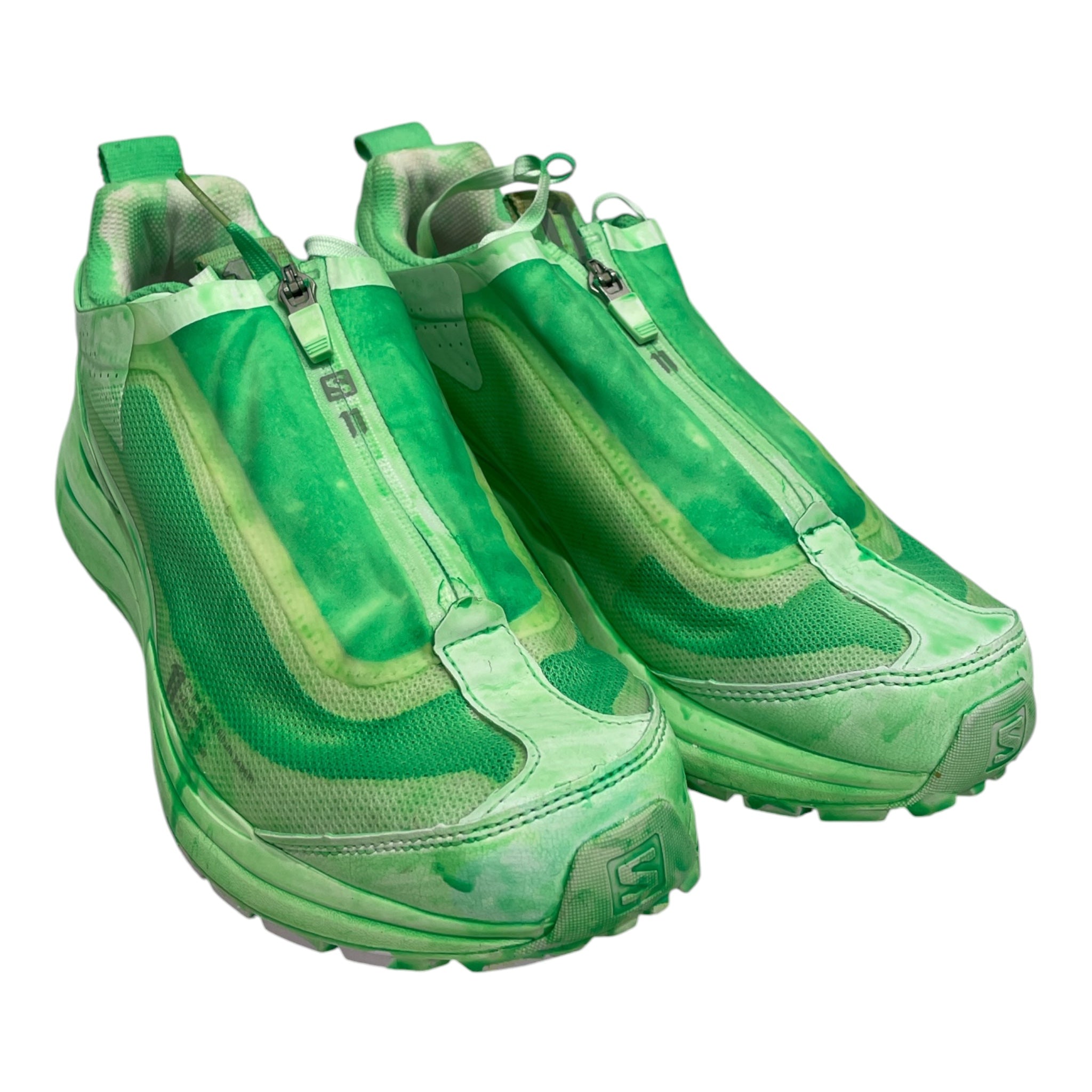 salomon/Low-Sneakers/US 9/Nylon/GRN/bamba 2 low neon green view 1