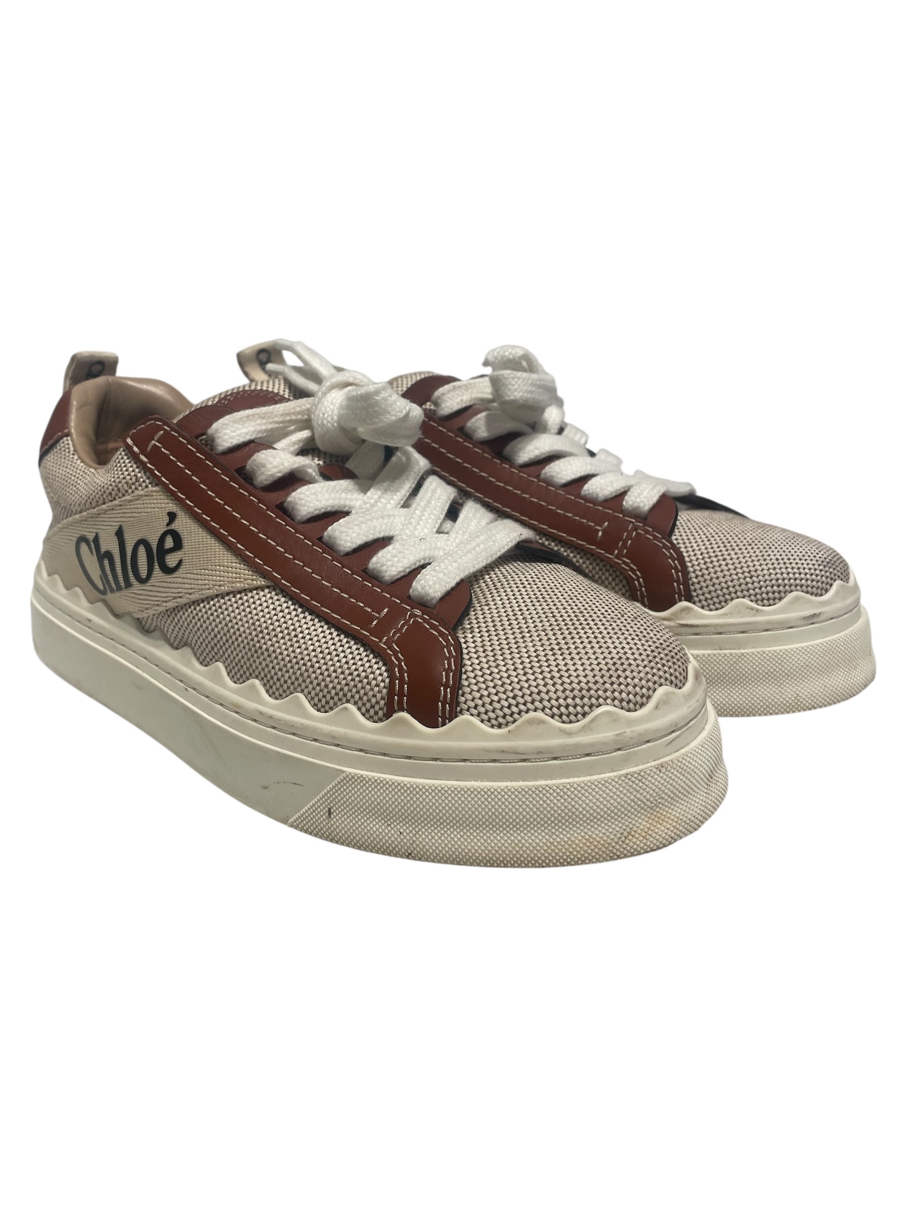 Chloe/Low-Sneakers/EU 36/WHT/low trainer view 1