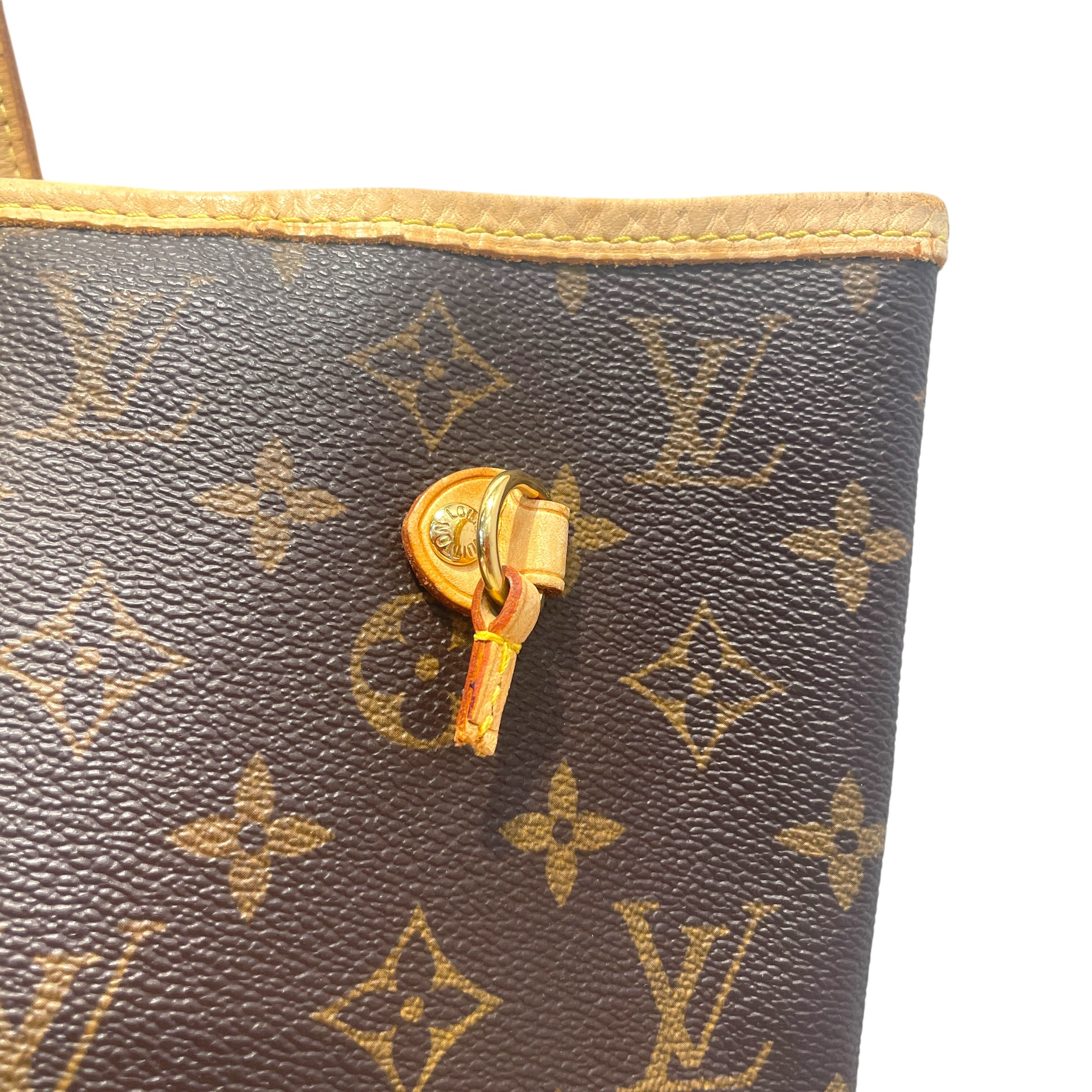 LOUIS VUITTON/Tote Bag/Monogram/Leather/BRW/Neverful Tote view 2