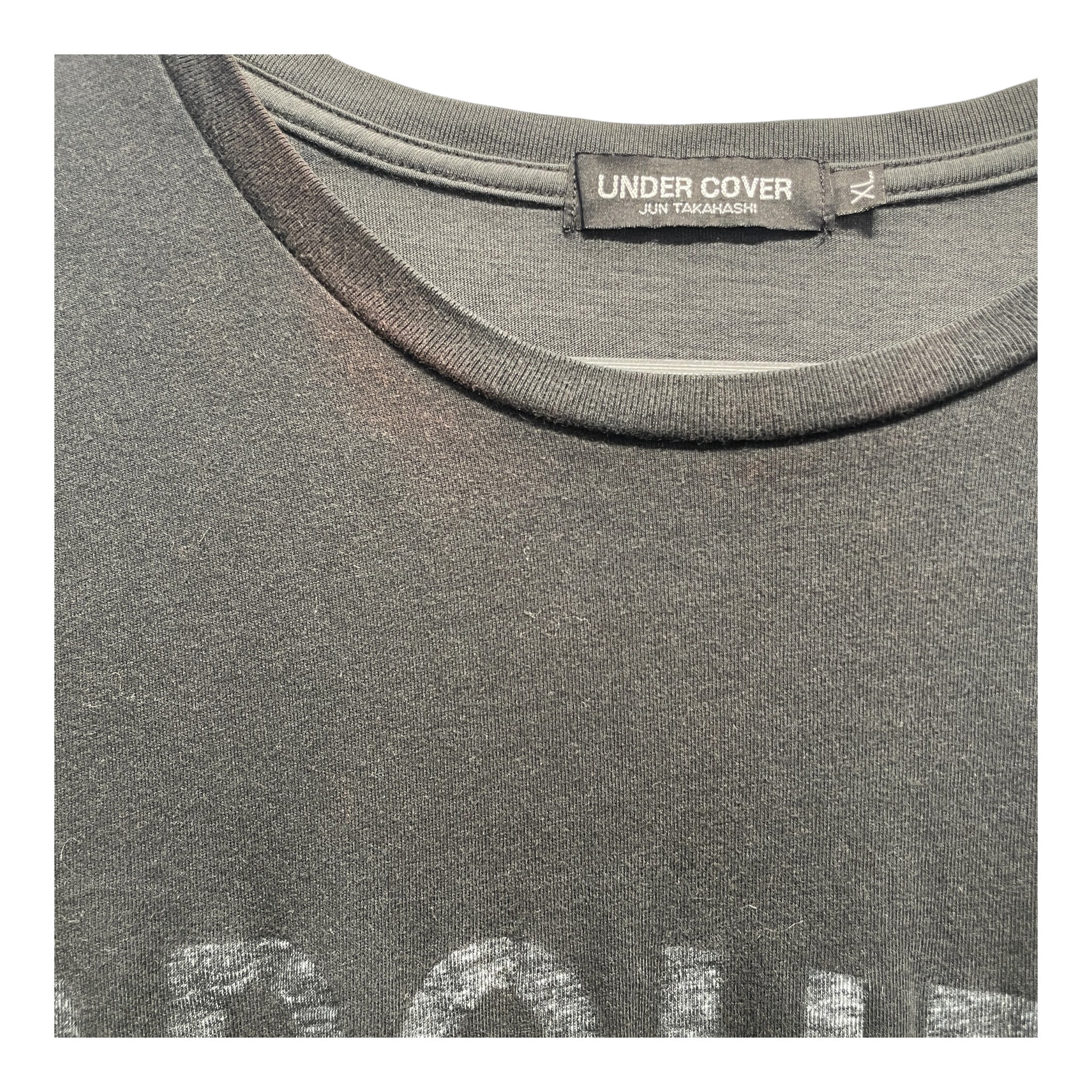 UNDERCOVER/T-Shirt/XL/Cotton/BLK/Graphic/GROUPIE view 4