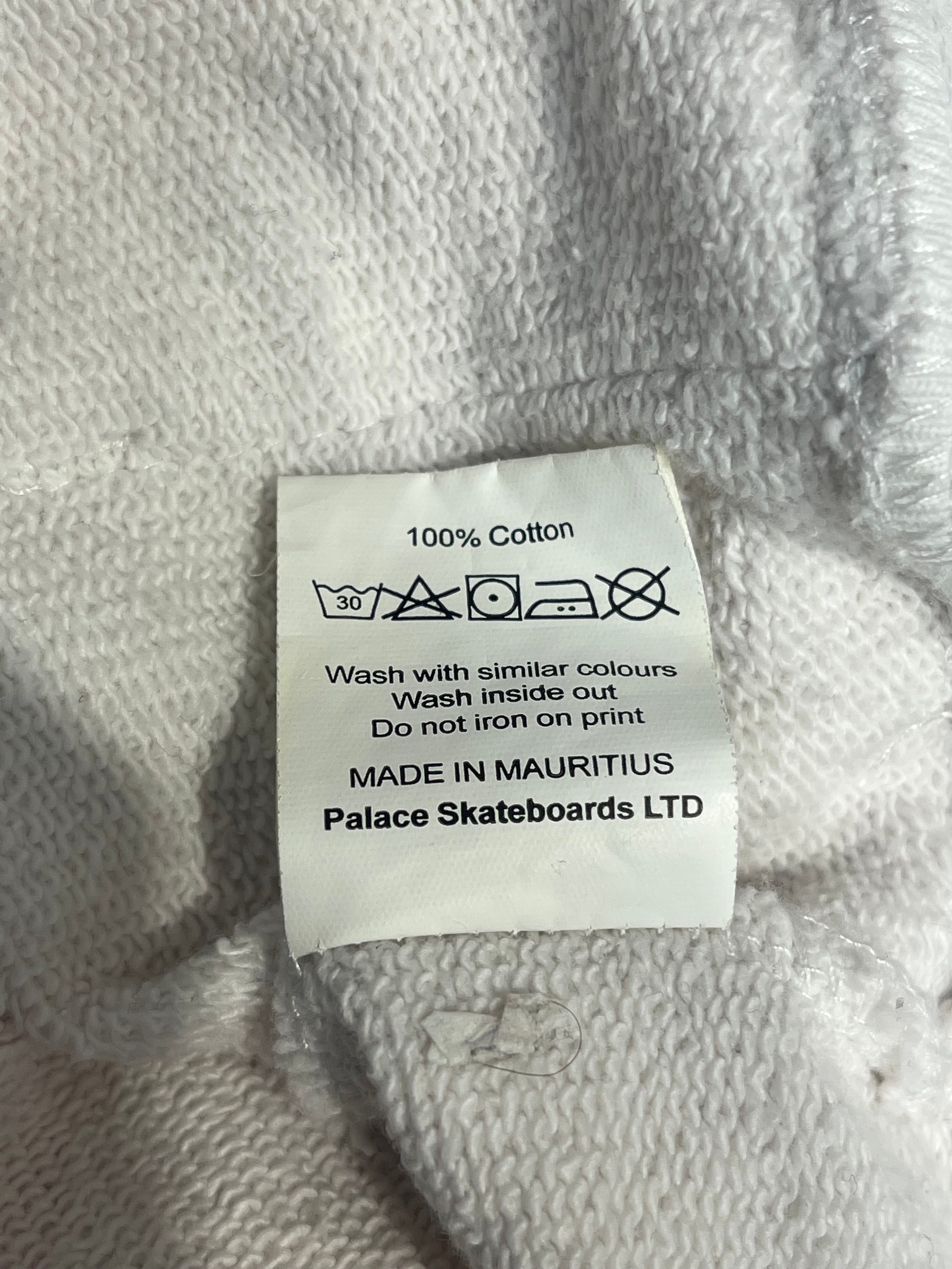 PALACE/Hoodie/XXL/Cotton/WHT/PALACE SURF CO view 4
