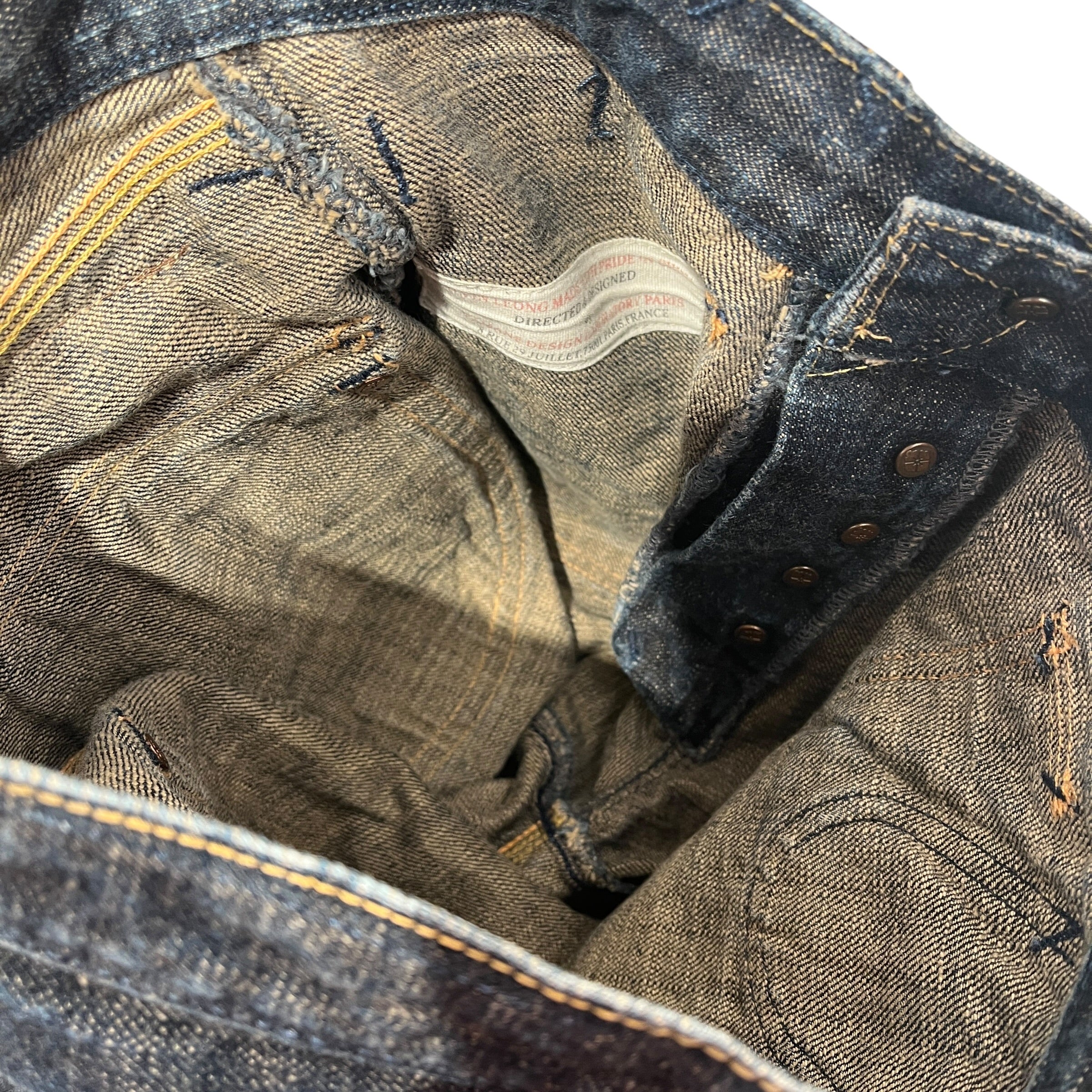 EVISU YAMANE/Straight Pants/28/Denim/NVY/Button Fly/Lovely Asian Genes Hong Kong view 14