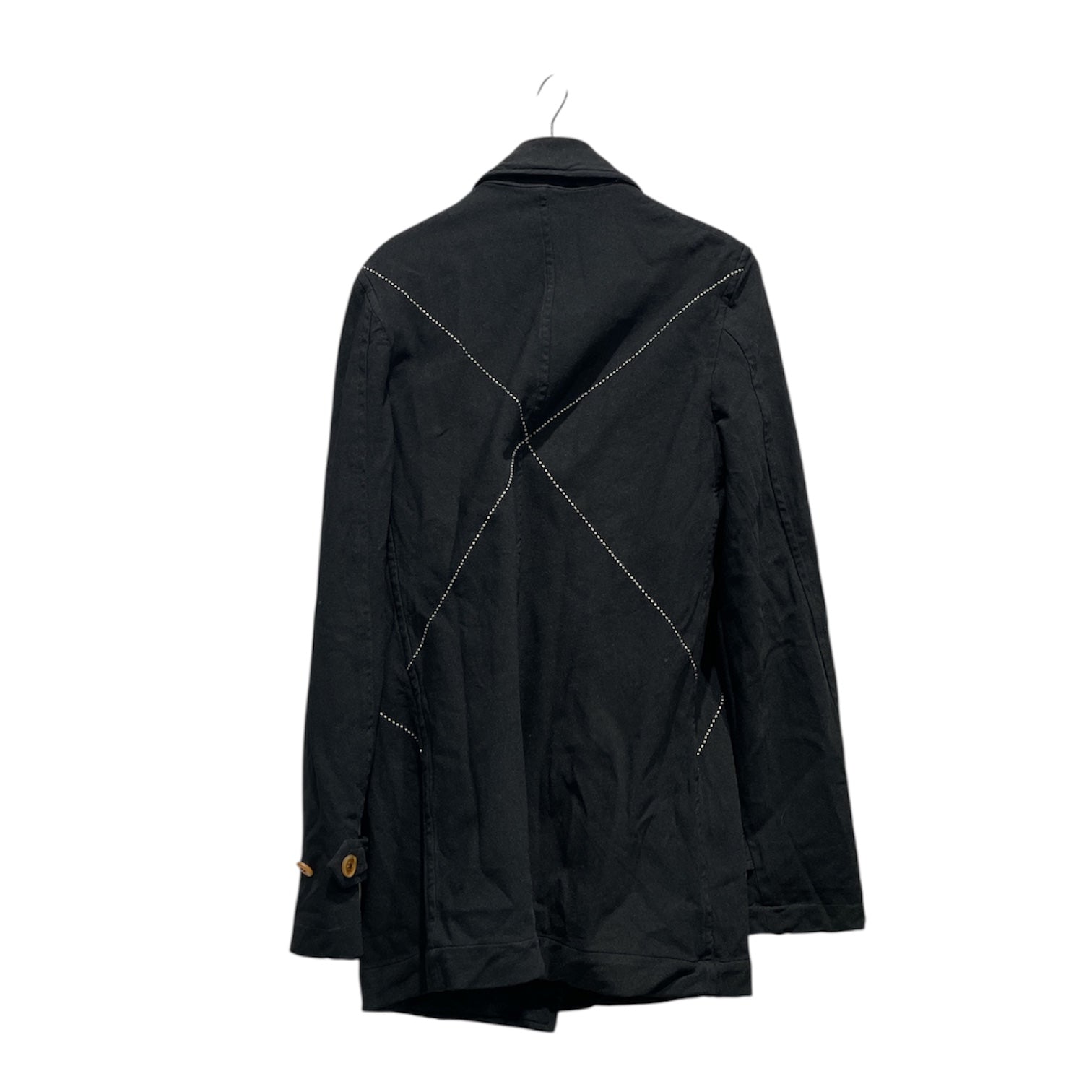 COMME des GARCONS HOMME PLUS/Coat/M/Cotton/BLK/EVERGREEN view 2