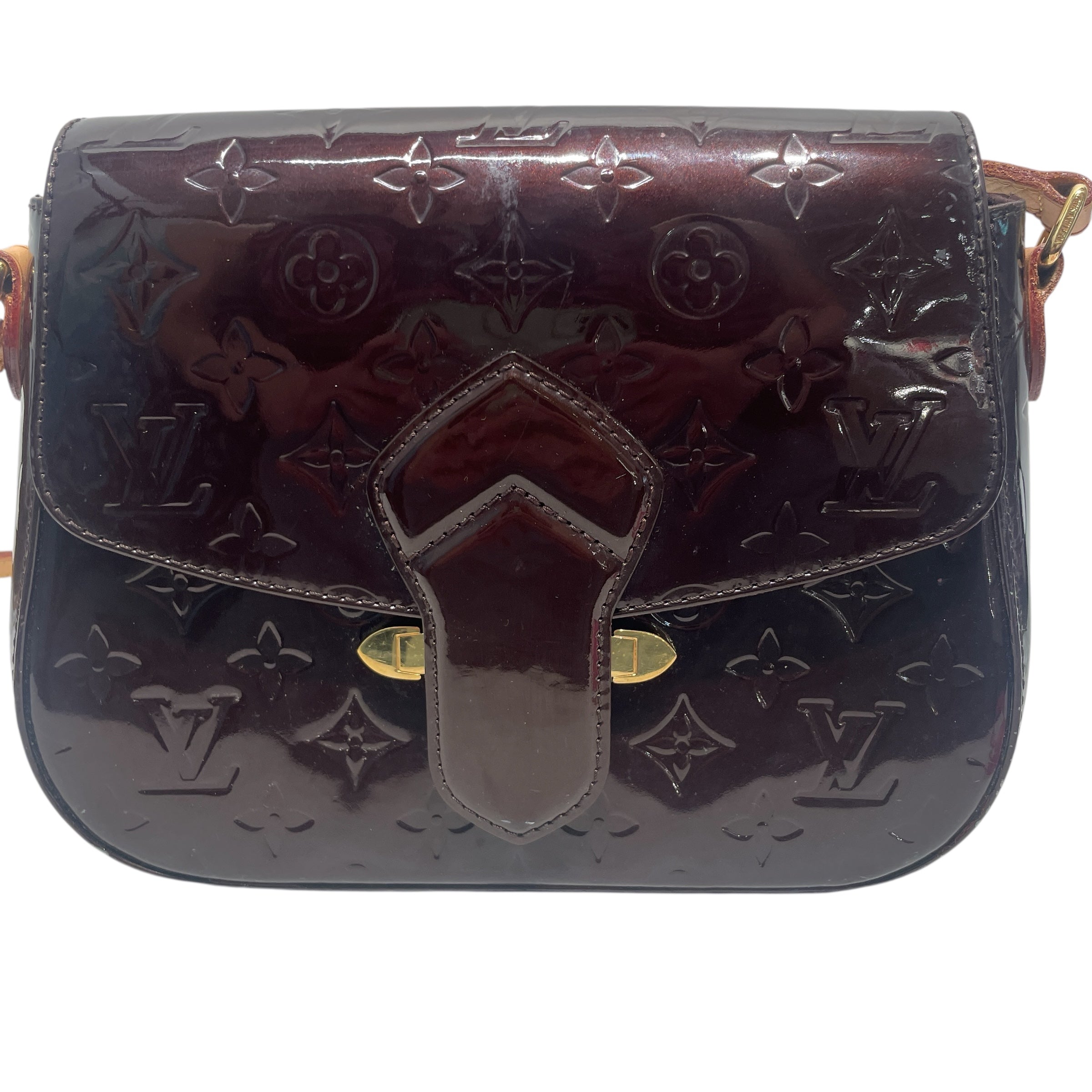 LOUIS VUITTON/Cross Body Bag/Acrylic/PPL/VERNIS view 6