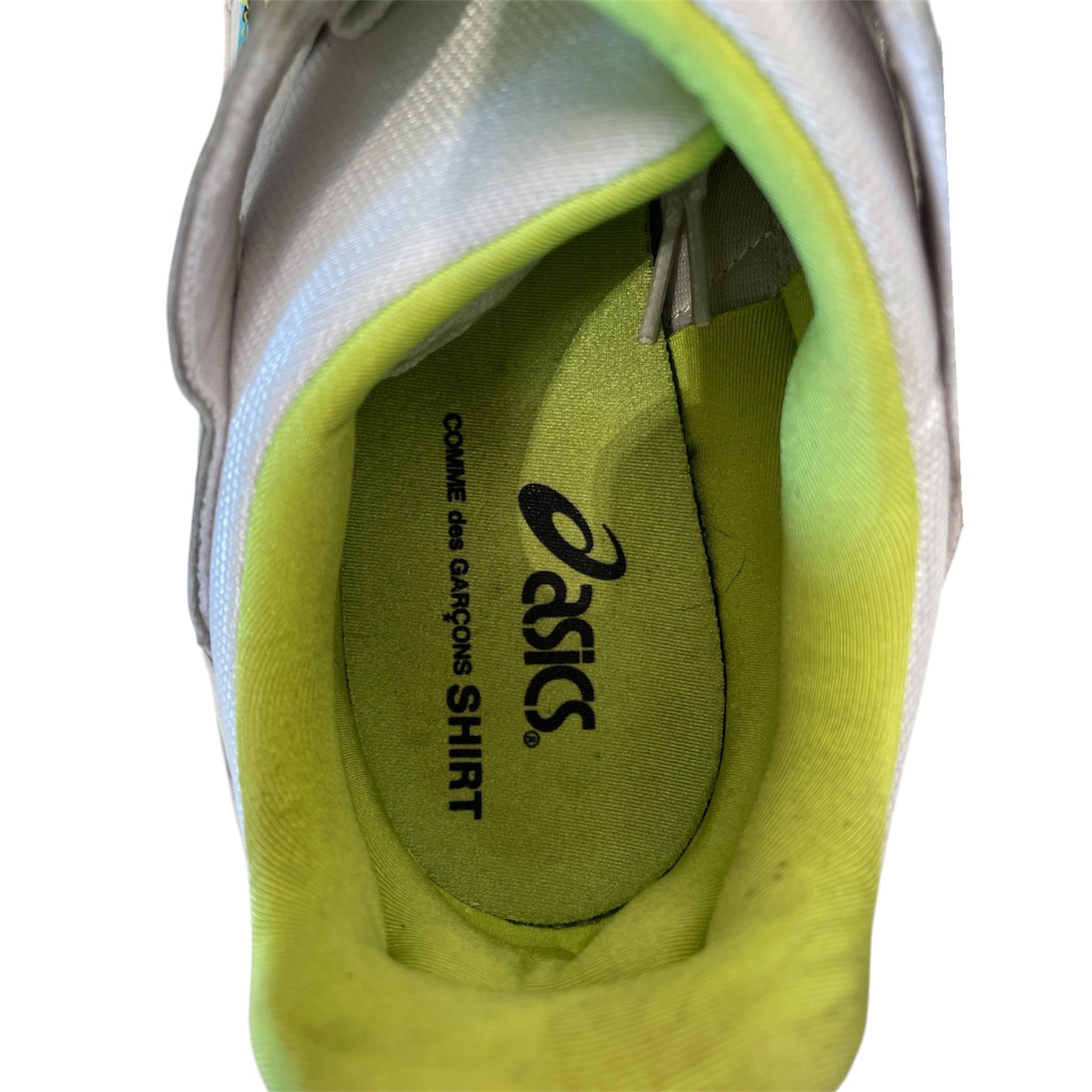 ASICS/COMME des GARCONS/Low-Sneakers/US 10/Border/Nylon/WHT/TARTHER SC view 3