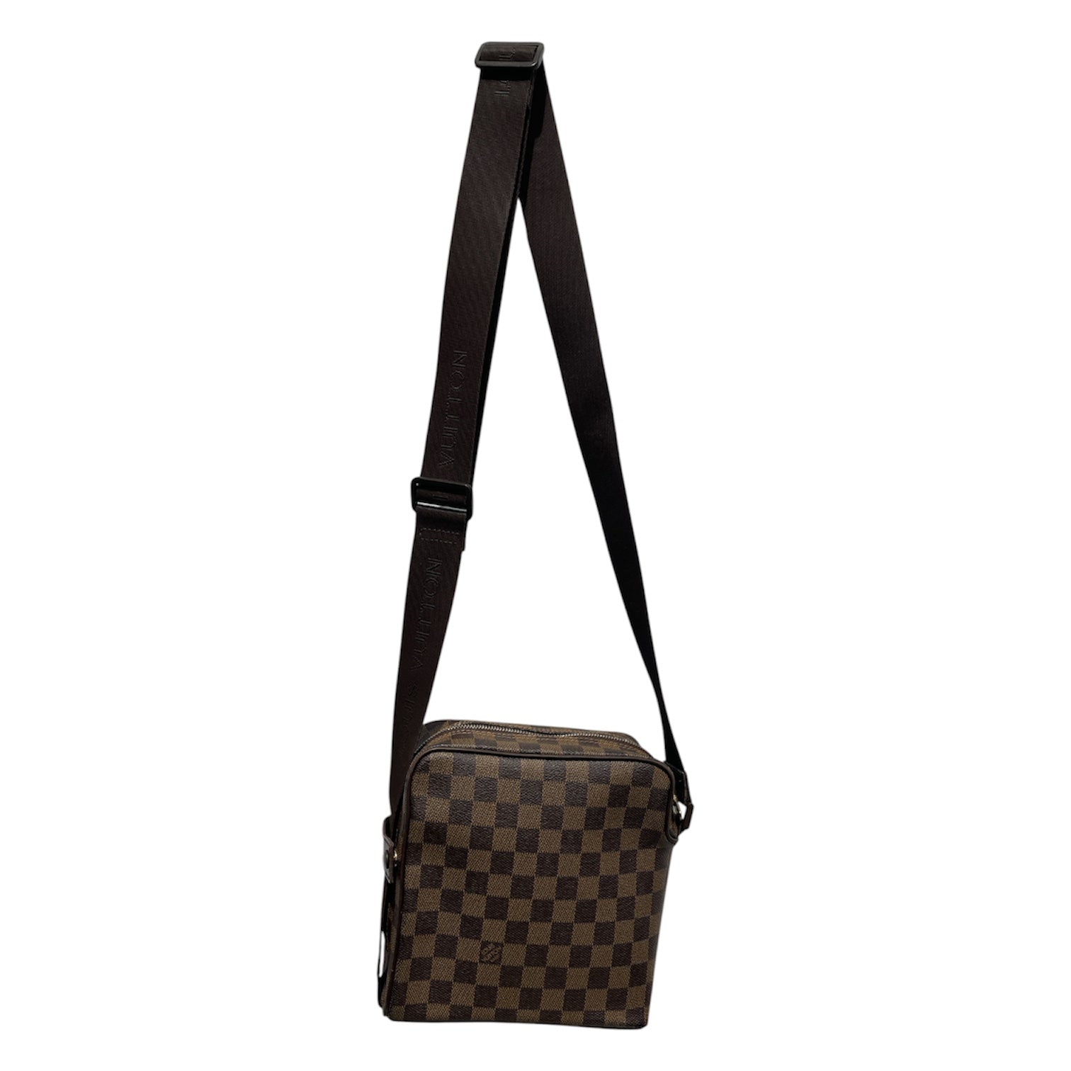 LOUIS VUITTON/Cross Body Bag/Monogram/Leather/BRW/OLAV CROSSBODY view 2