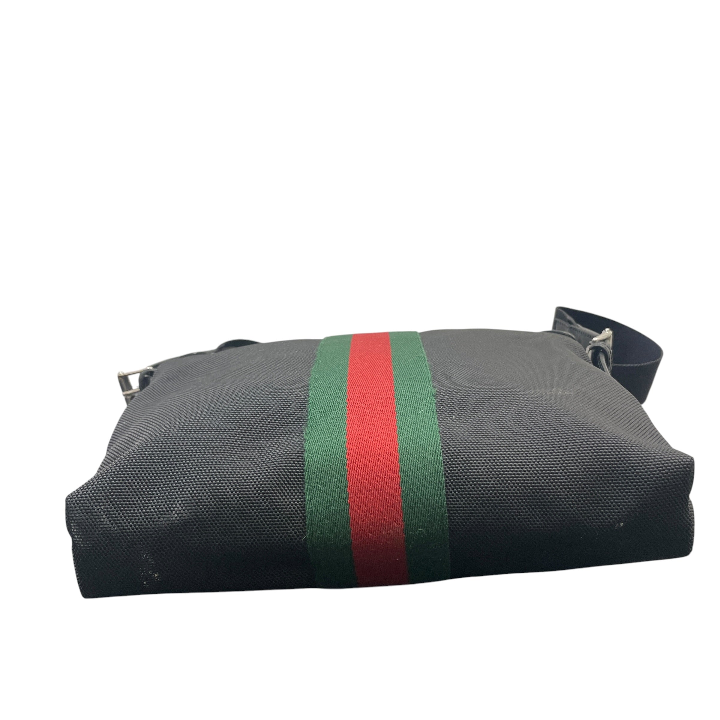 GUCCI/Bag/BLK/WEB MESSENGER BAG view 2