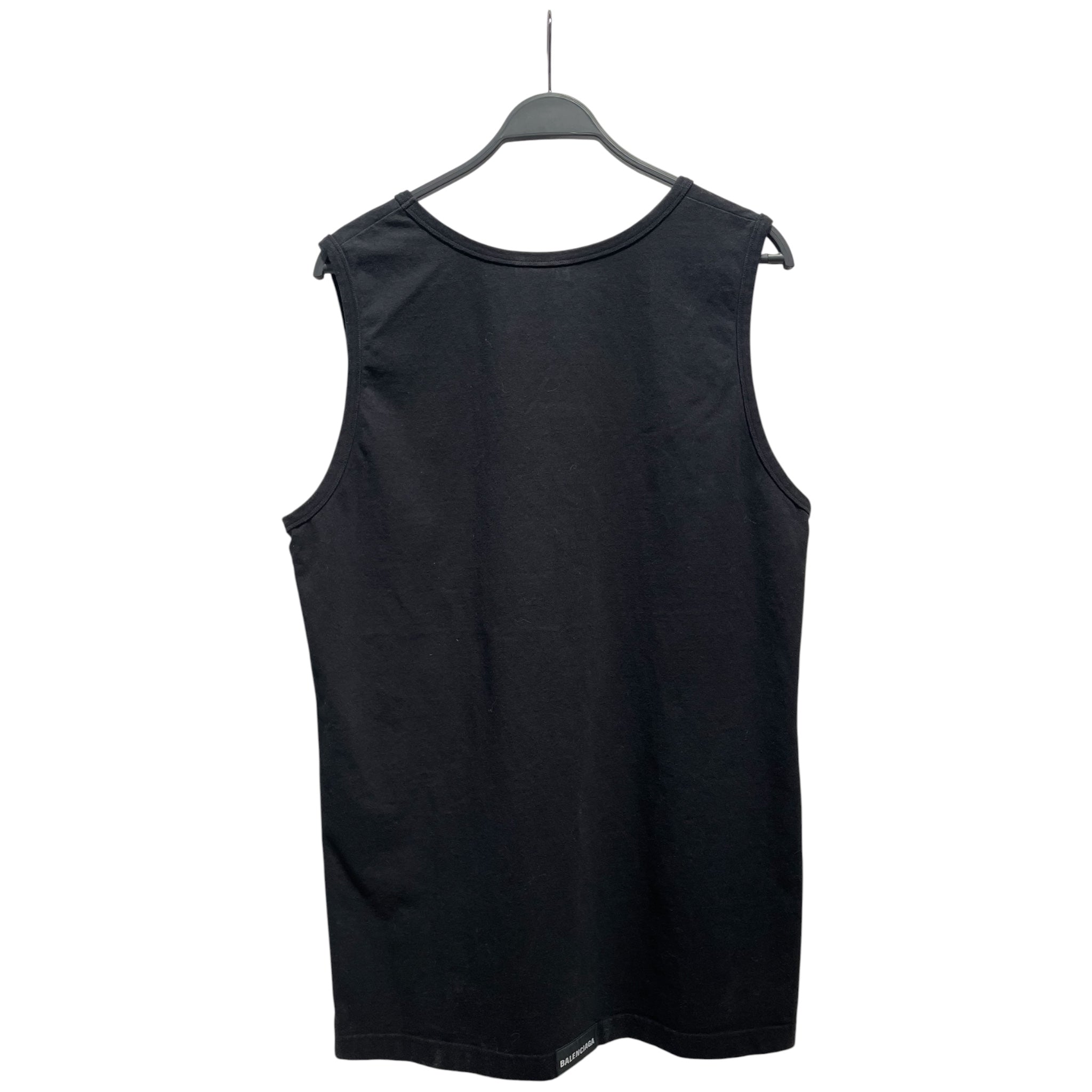 BALENCIAGA/Tank Top/L/Cotton/BLK/ view 2