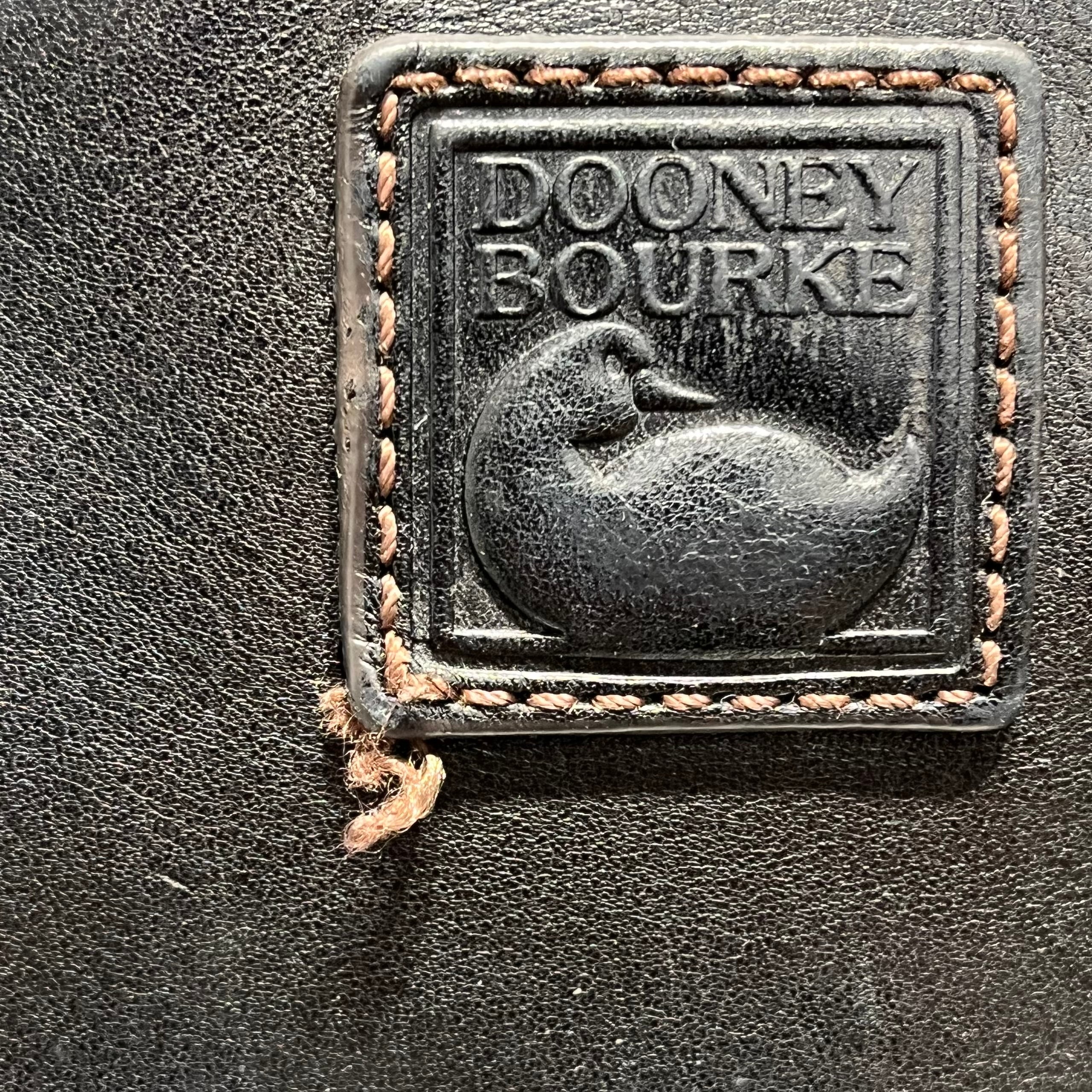 Dooney & Bourke/Cross Body Bag/Leather/BLK/Florentine Satchel view 6