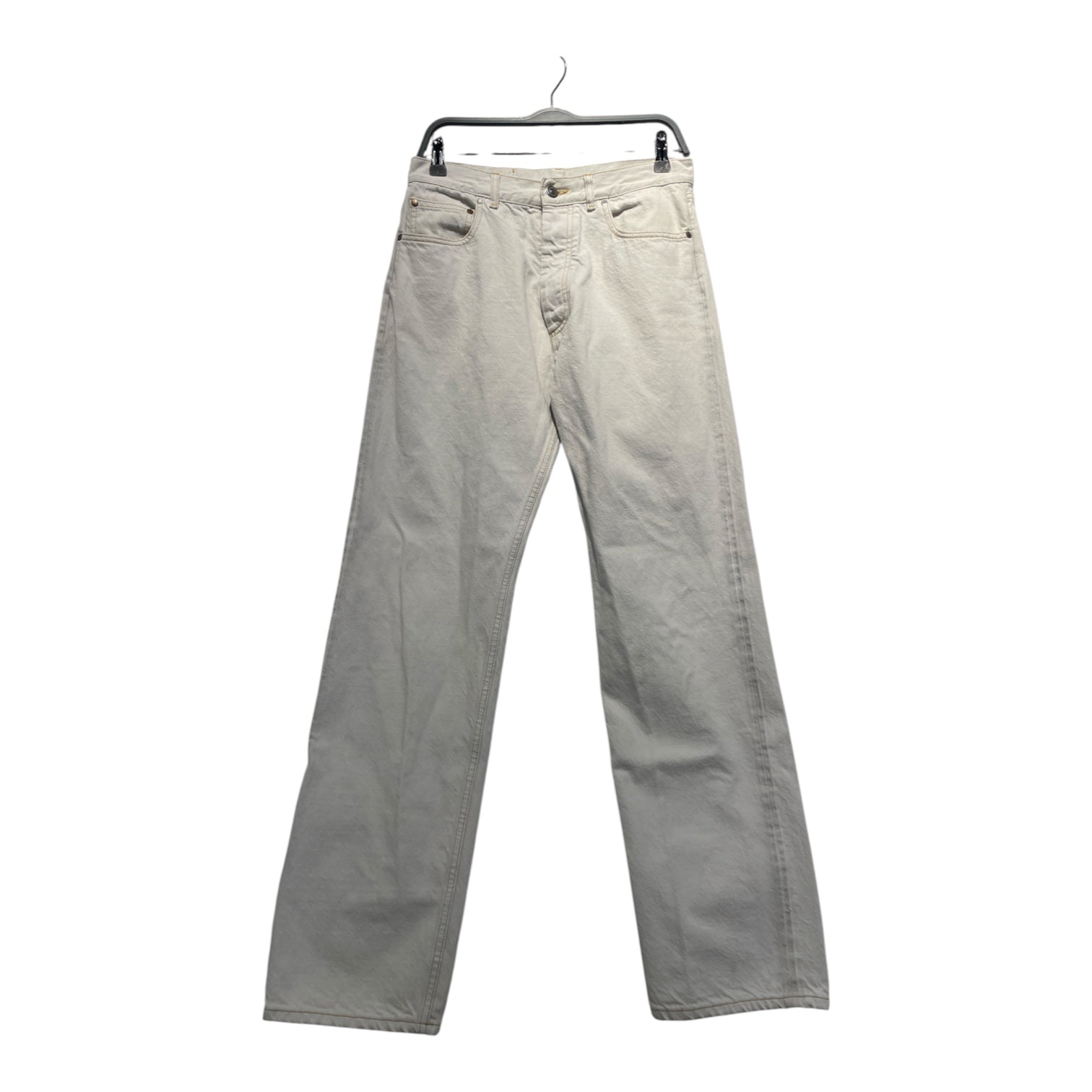 Maison Margiela/Bootcut Pants/31/Cotton/WHT/4-POCKET JEANS view 1