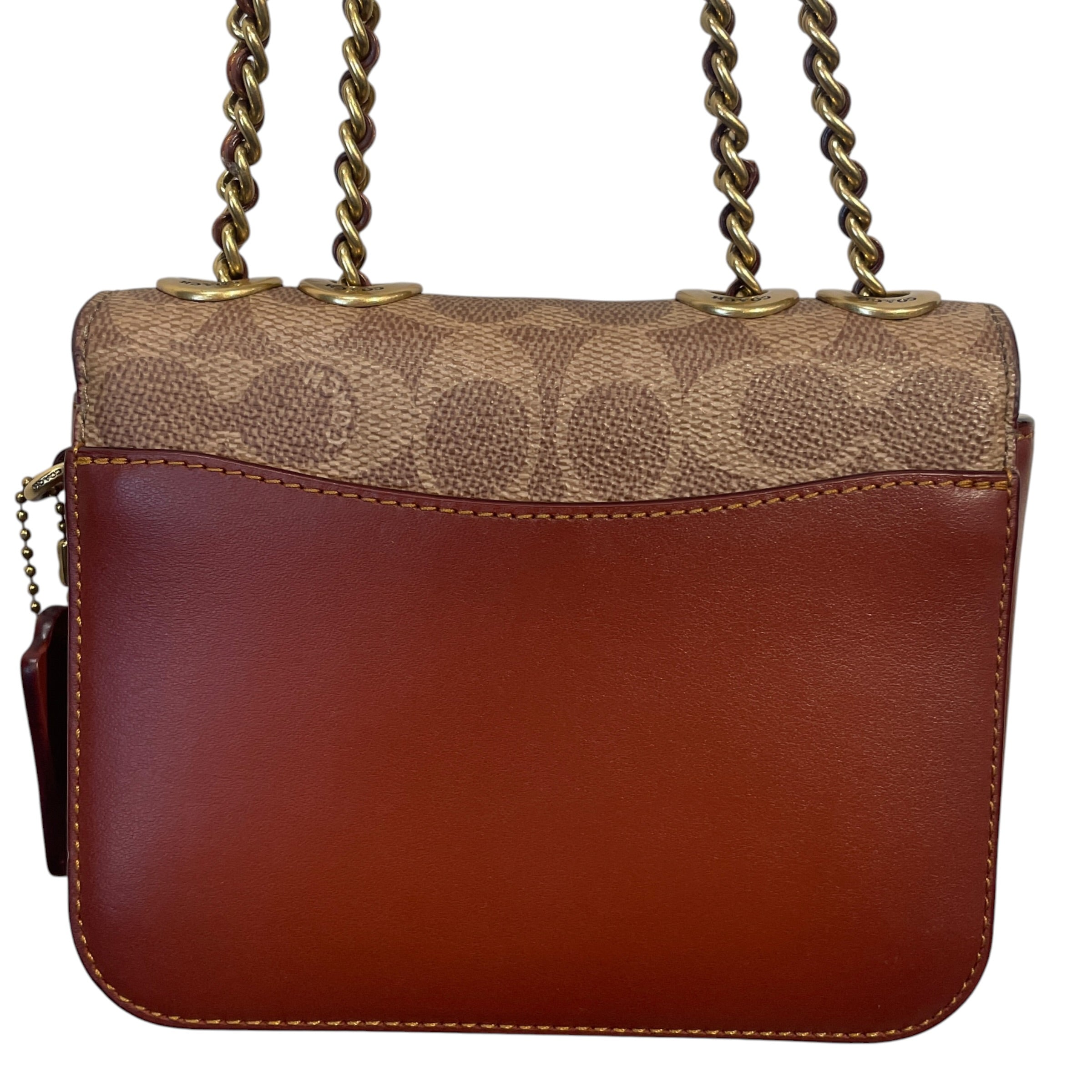 COACH/Cross Body Bag/Monogram/BRW/Madison Shoulder Bag 16 view 4
