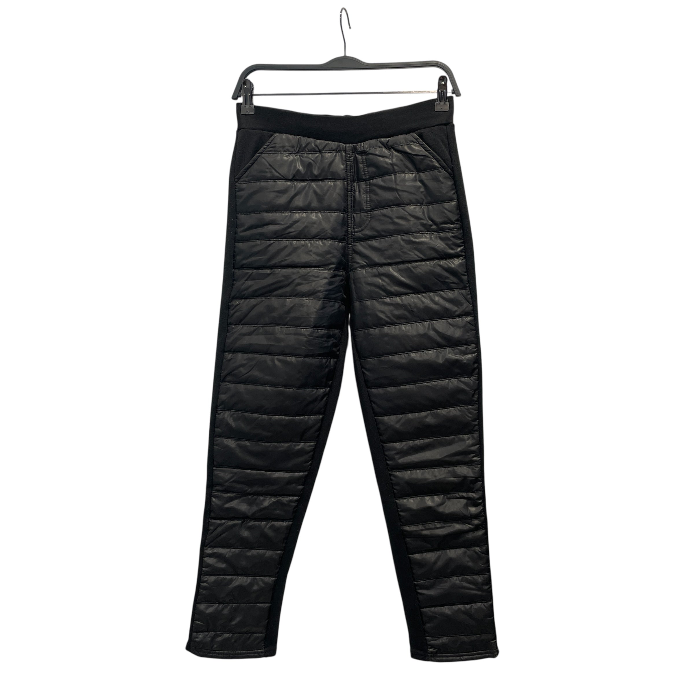MACKAGE/Bottoms/0/Polyester/BLK/FLEECE LINED PUFF SWEAT view 1
