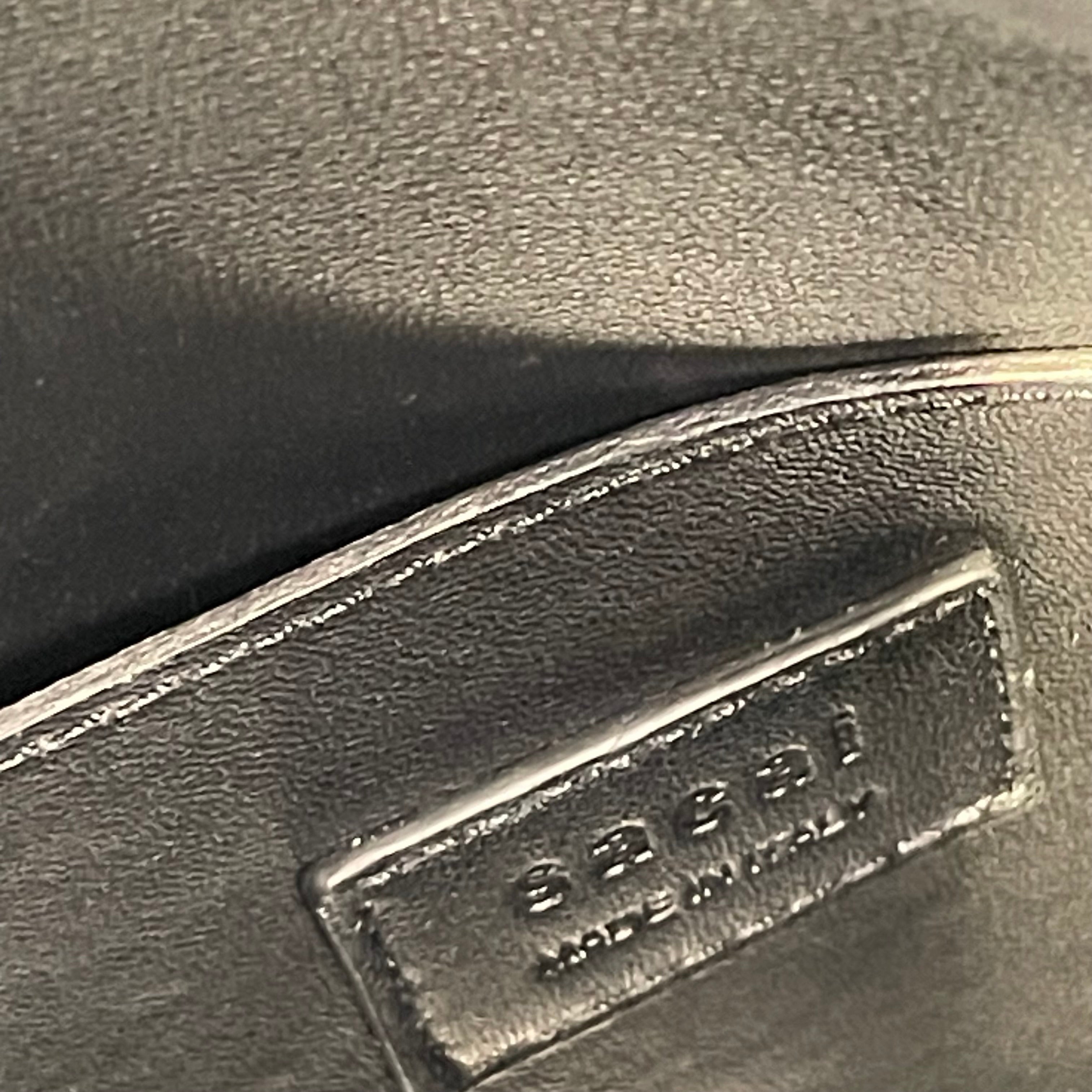 Sacai/Bag/Leather/BLK/whi sacai/chrome in/gld stud b view 4