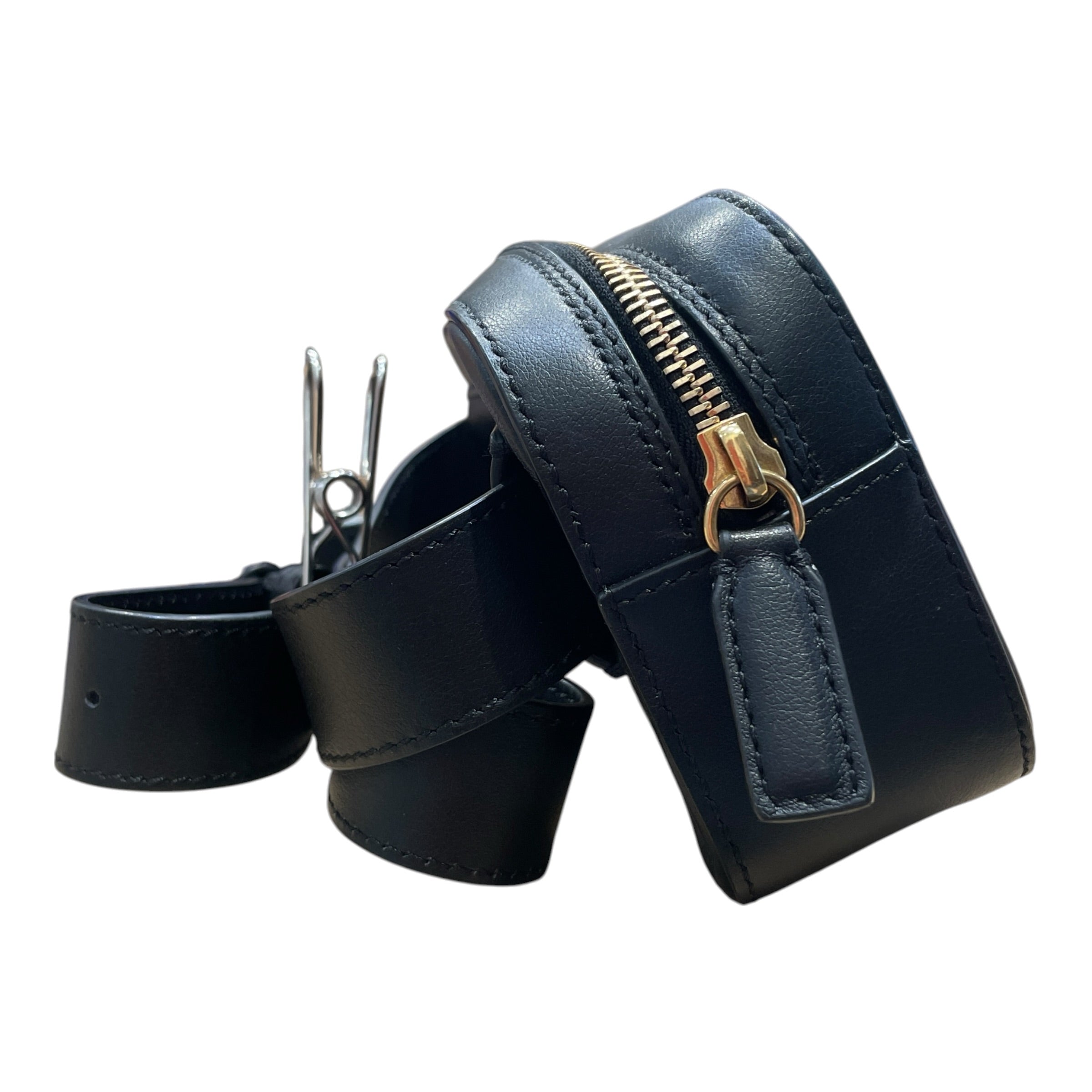 VERSACE/Cross Body Bag/Leather/BLK/La Medusa Lou Leather Mini Bag view 2