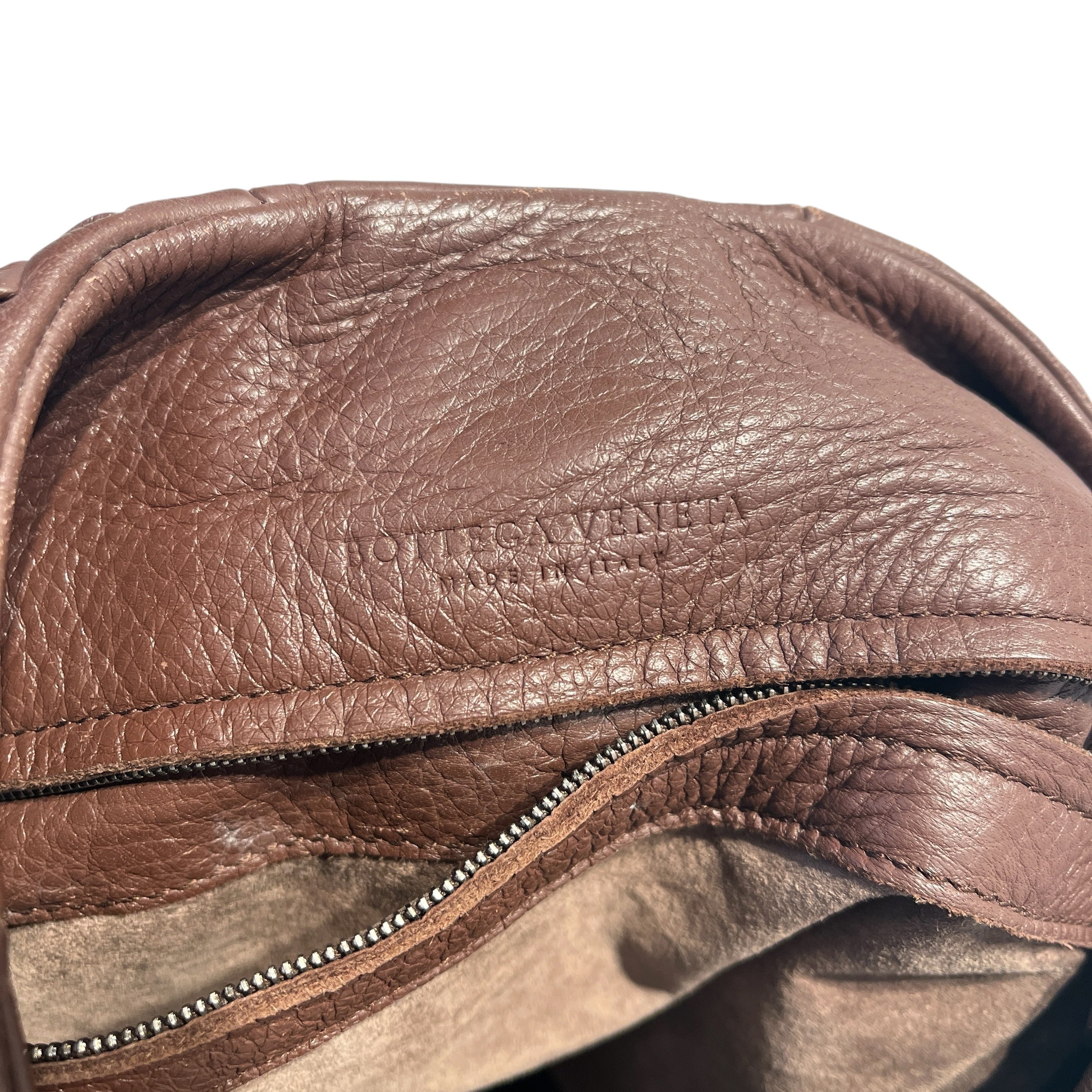 BOTTEGA VENETA/Bag/Leather/BRW/CERVO HOBO view 4
