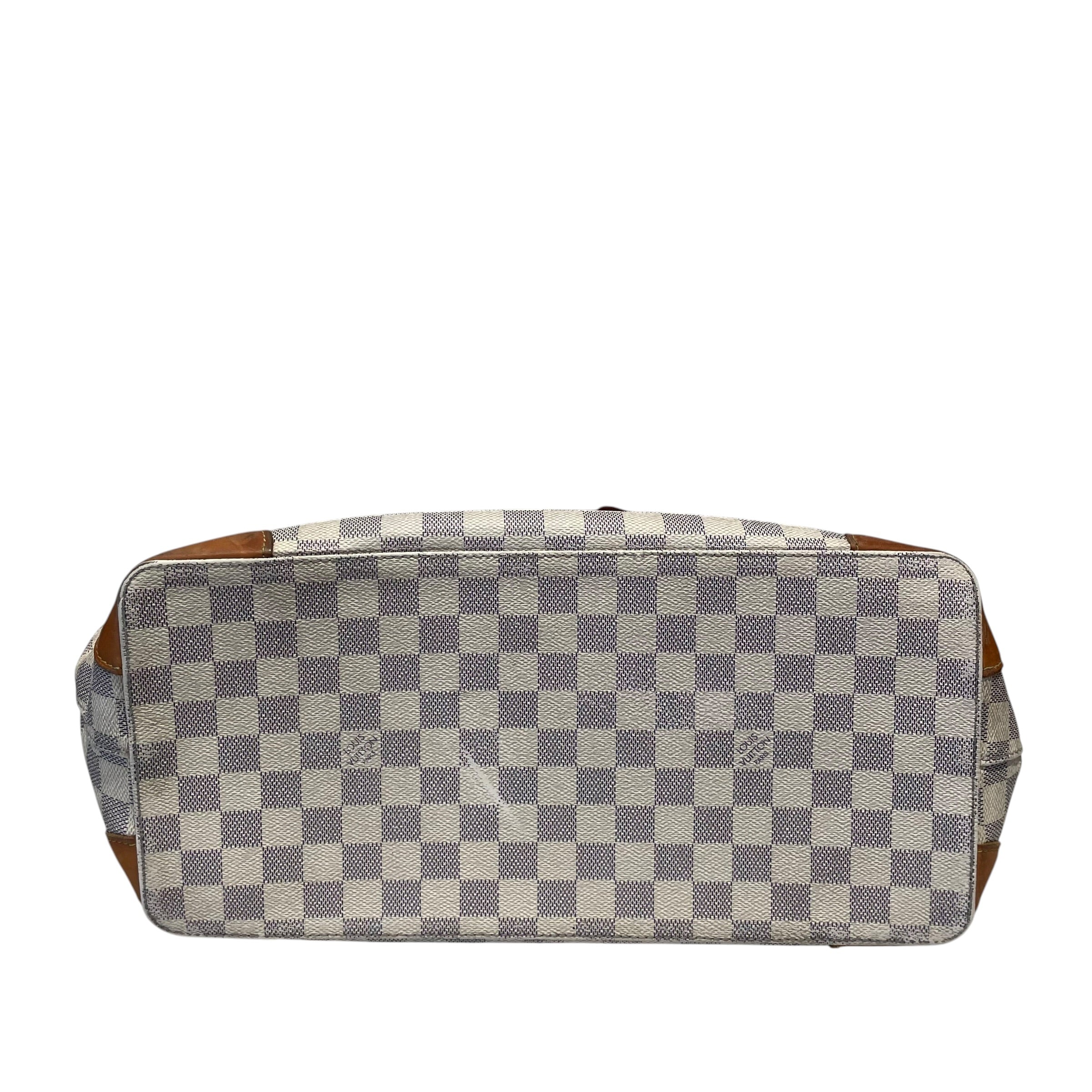LOUIS VUITTON/Bag/Monogram/Leather/BEG/Damier Azur Hampstead MM view 5