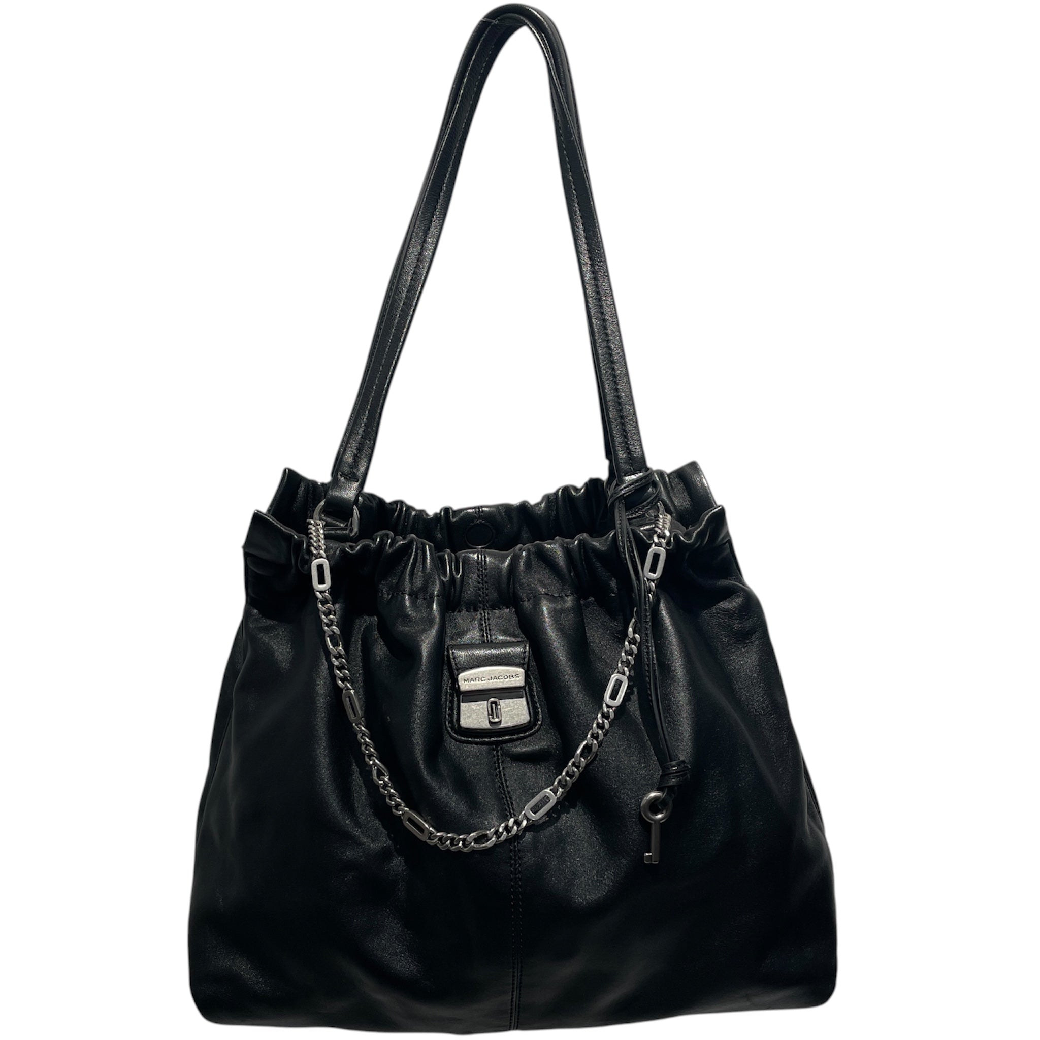 MARC JACOBS/Bag/Leather/BLK/The Cristina view 1