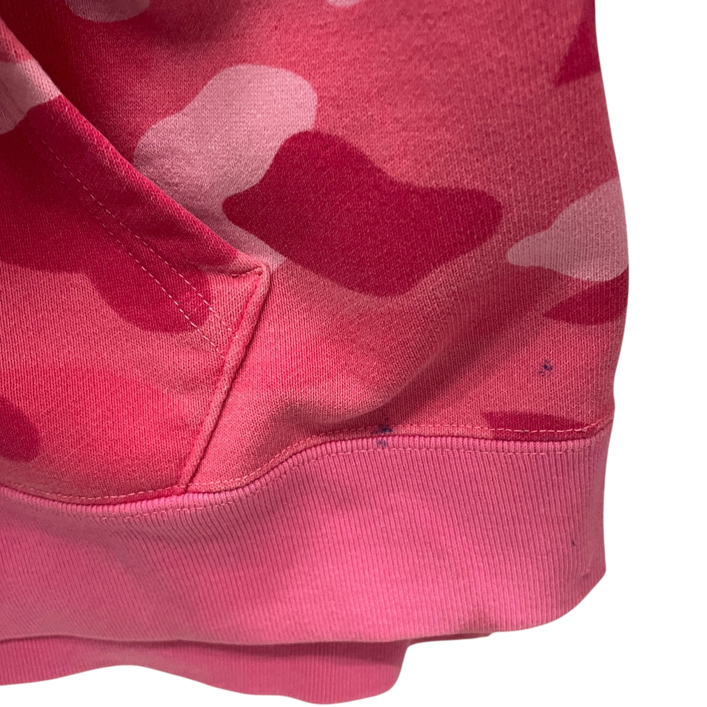 A BATHING APE/Zip Up Hoodie/XS/Camouflage/Cotton/PNK/FULL ZIP/SIDE ZIPS view 6