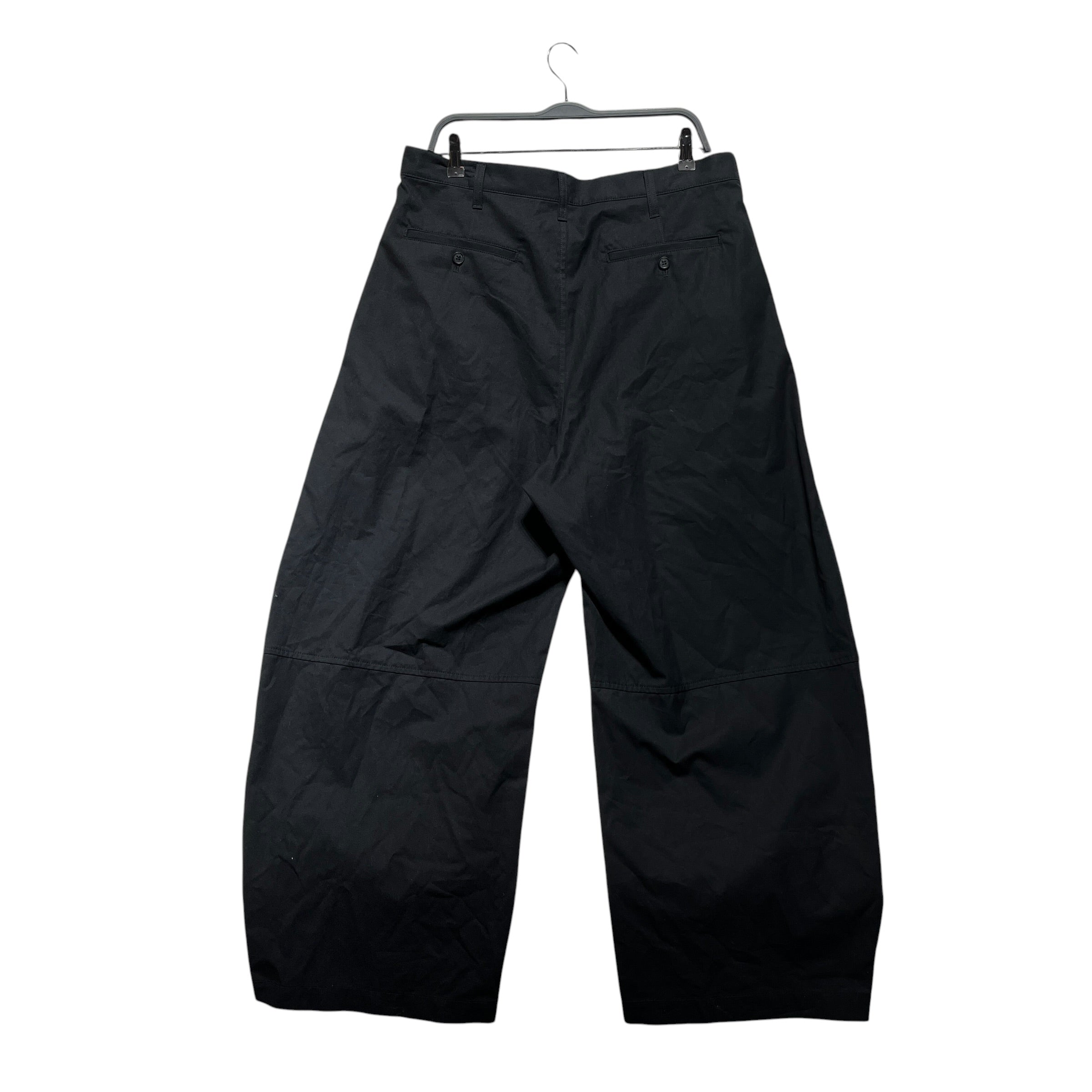 COMME des GARCONS HOMME/Sarouel Pants/L/Cotton/BLK/ view 2