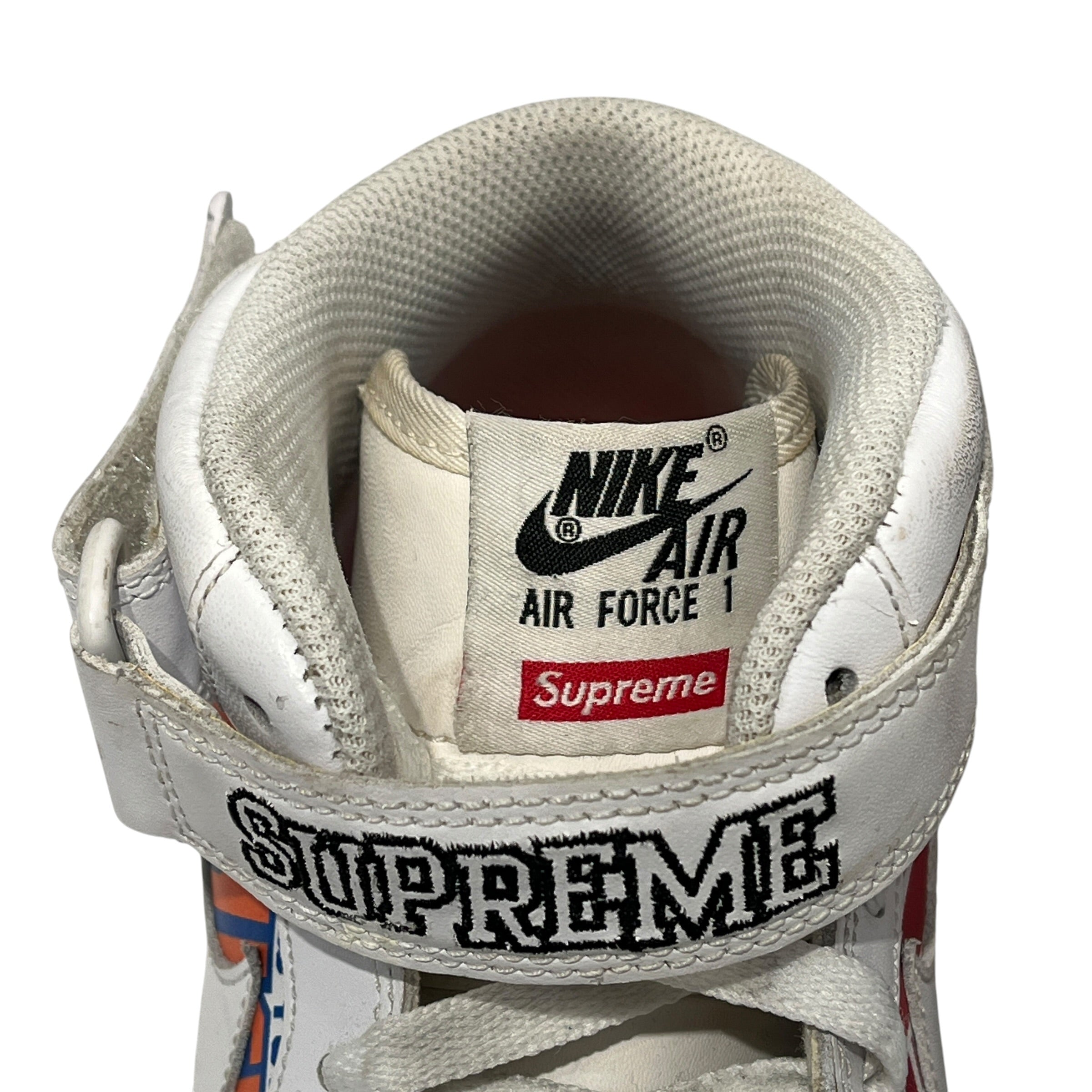 NIKE/Supreme/NBA/Hi-Sneakers/US 11.5/Leather/WHT/air force 1 nba teams view 22