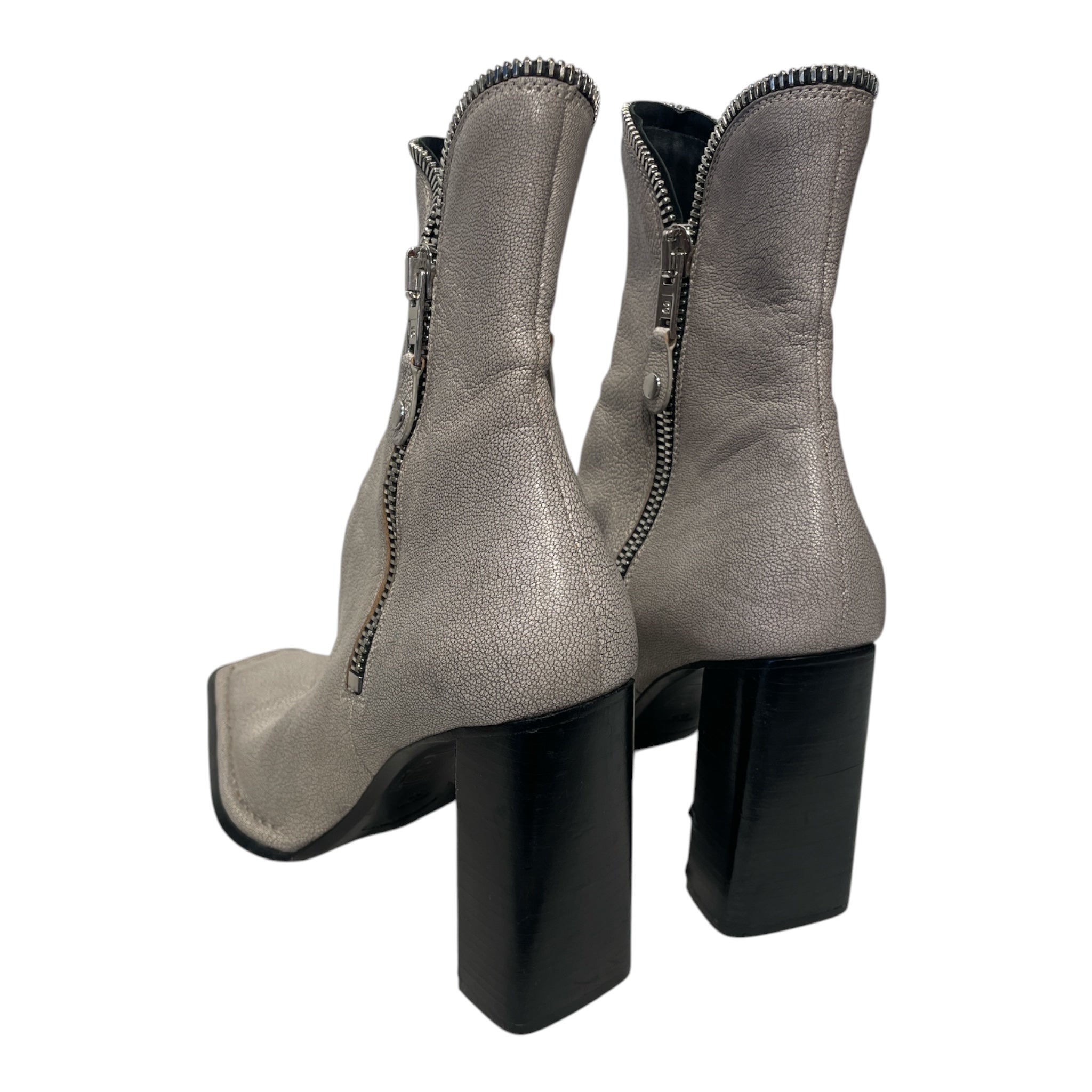 Alexander Wang/Boots/EU 40/Leather/GRY/Lane Boot view 2