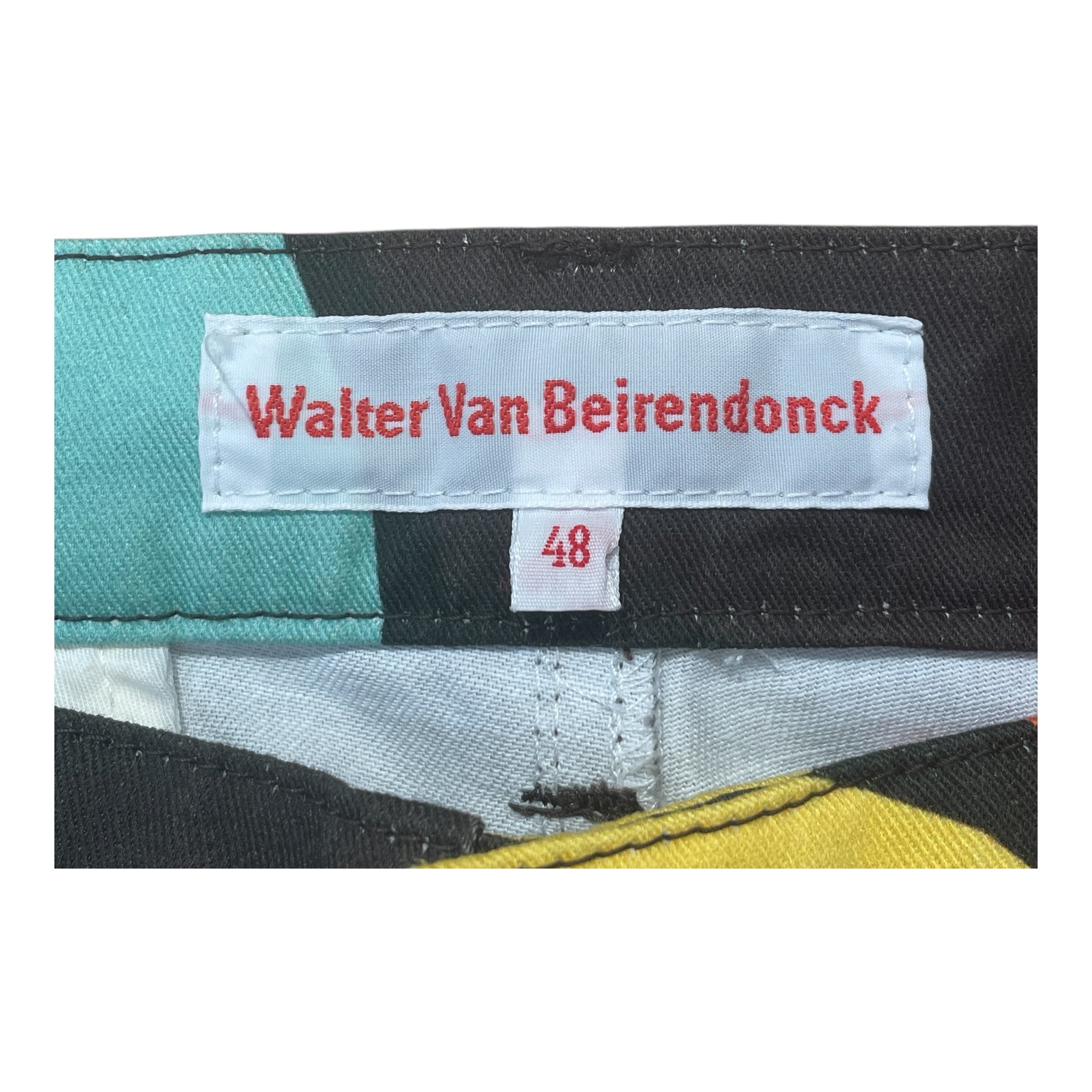 Walter Van Beirendonck/Straight Pants/48/Cotton/MLT/All Over Print/aw24 howl graphic view 3