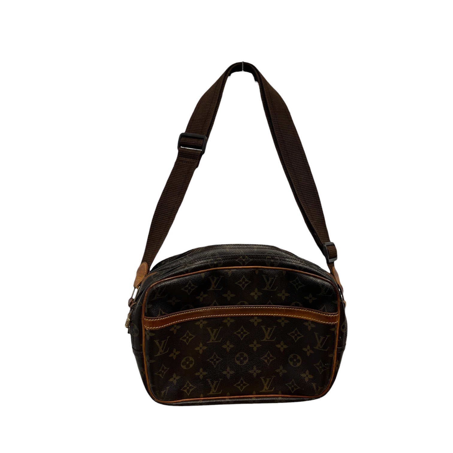 LOUIS VUITTON/Cross Body Bag/Monogram/Cowhide/BRW/reporter pm view 1