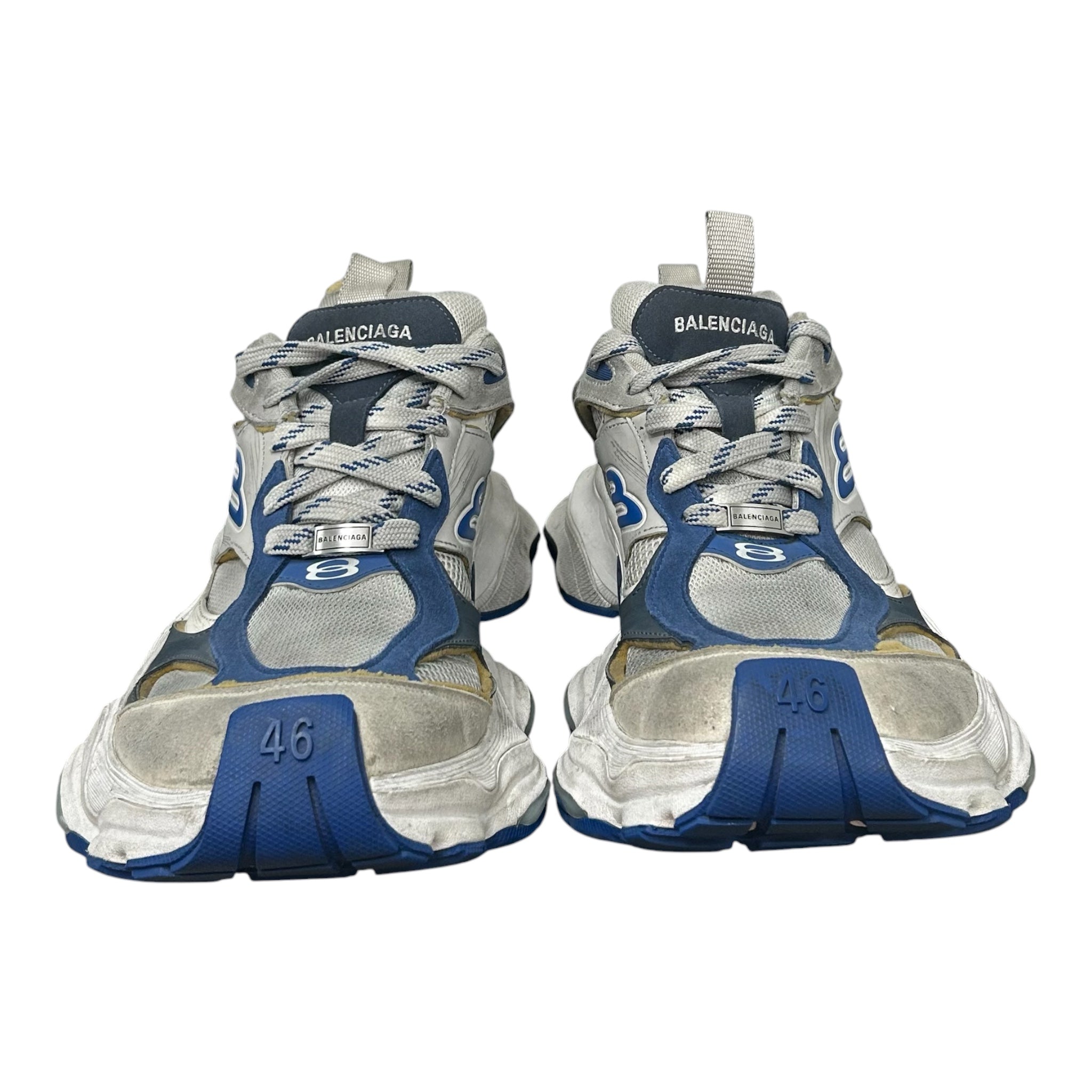 BALENCIAGA/Low-Sneakers/EU 46/Polyester/BLU/CARGO OVERSIZED view 4