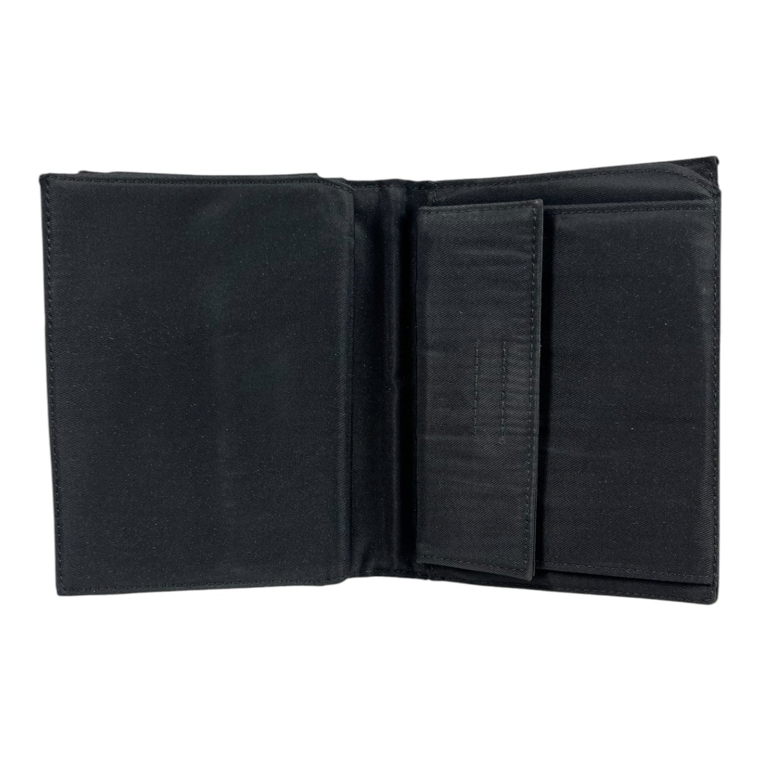 PRADA/Bifold Wallet/Nylon/BLK/M's/ view 7
