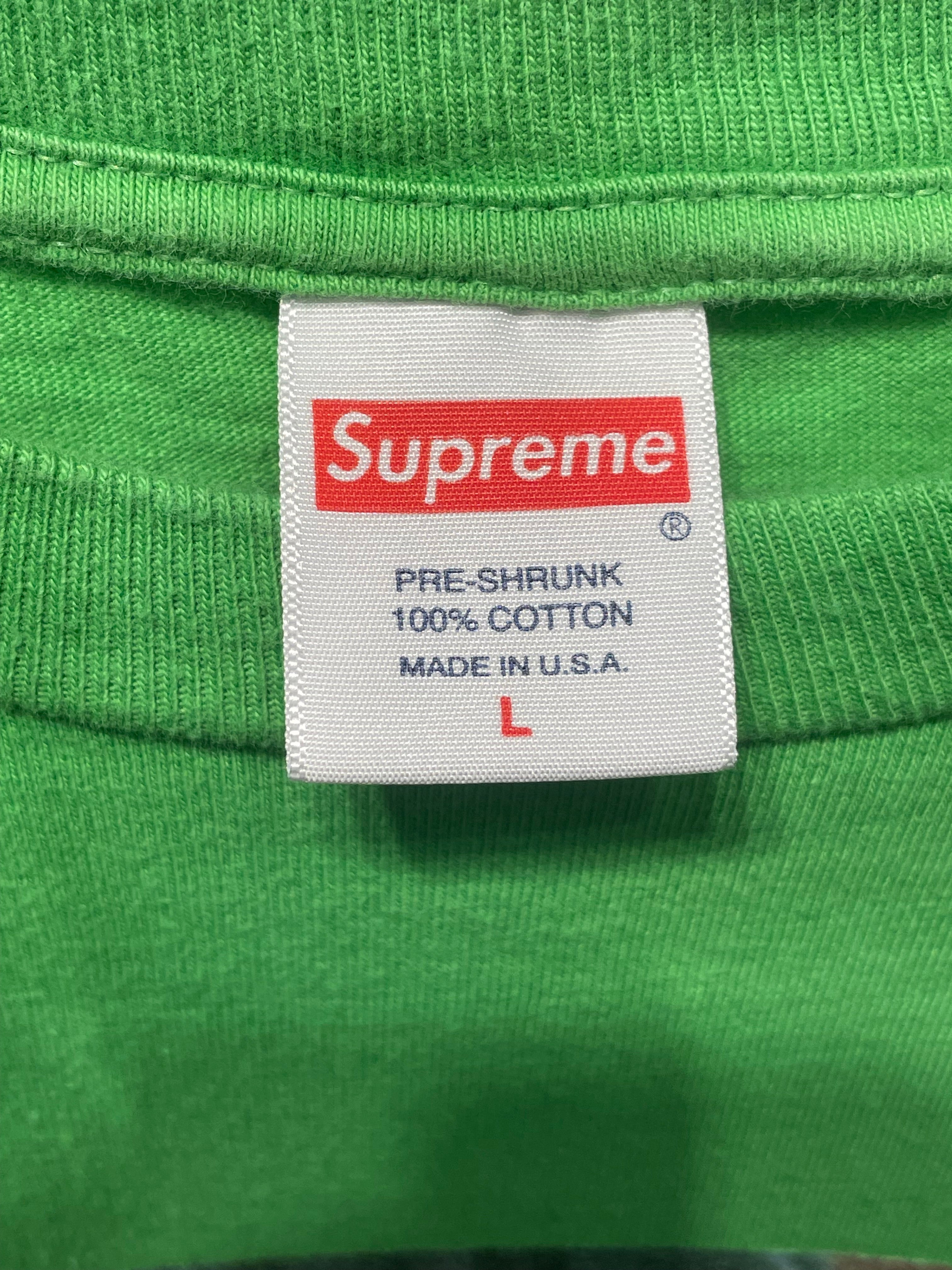 Supreme/T-Shirt/L/Cotton/GRN/Graphic/supreme fine arts view 3