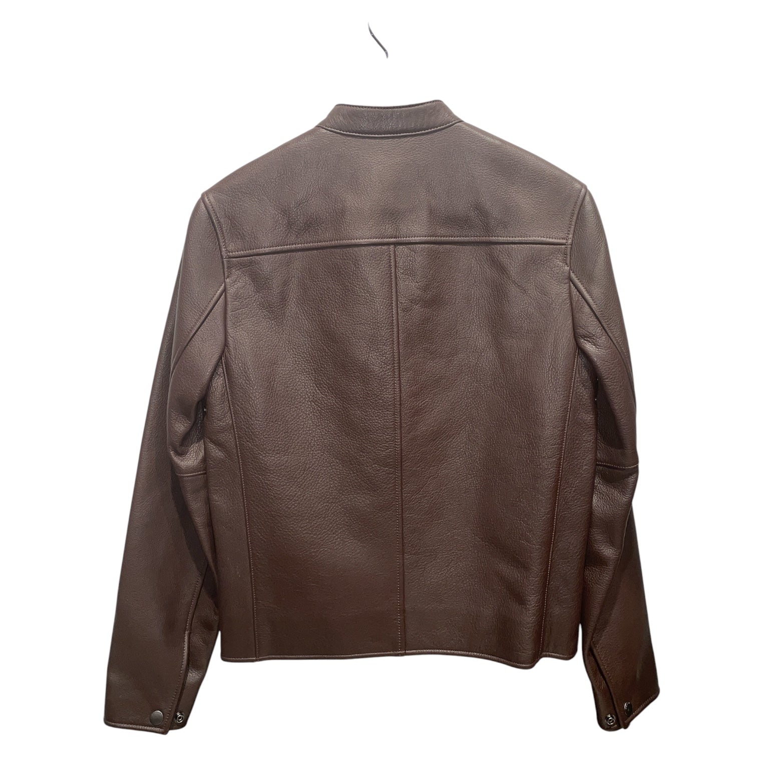 COACH/Leather Jkt/XS/Leather/BRW/Racer Jacket view 2