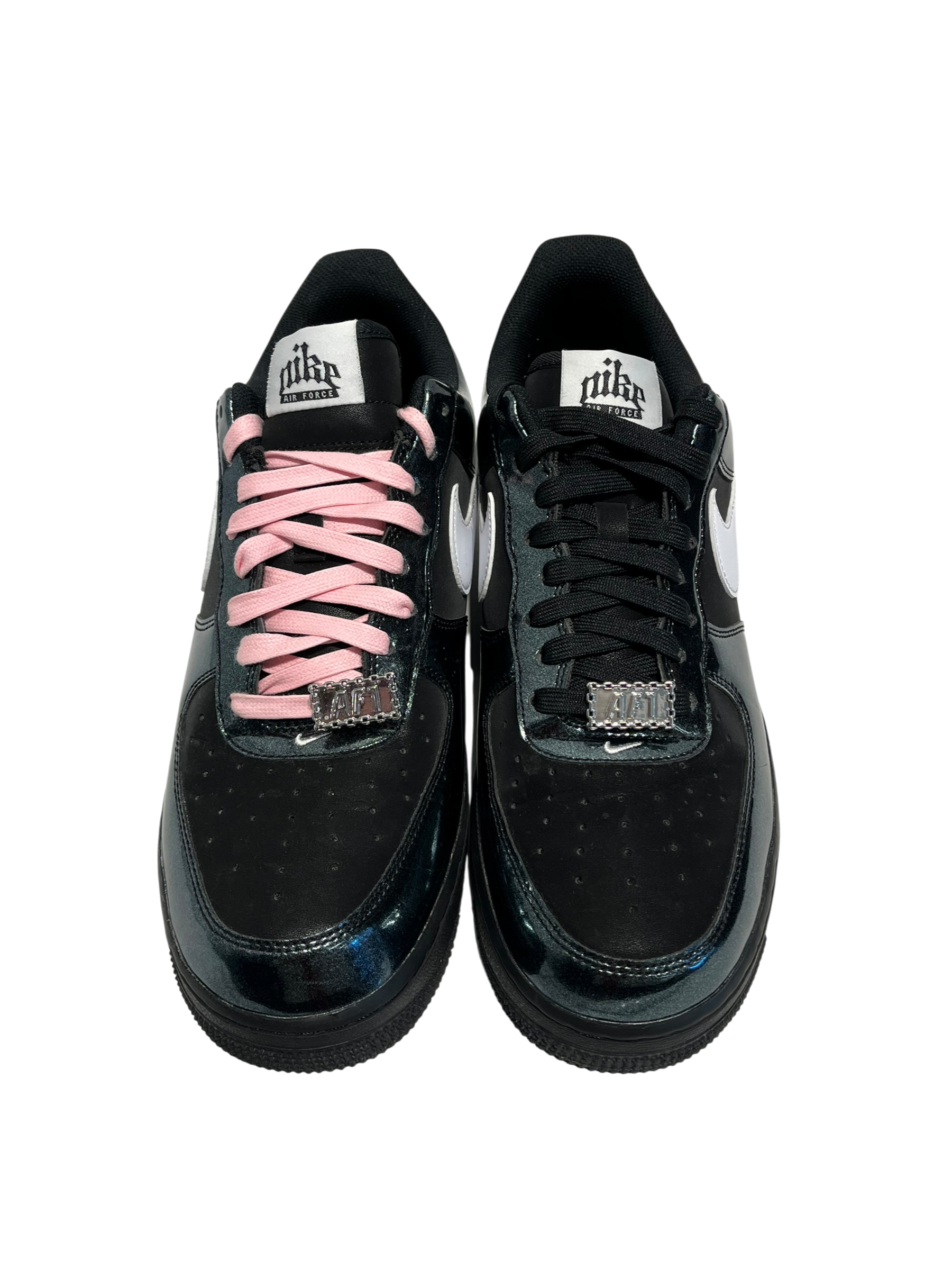 NIKE/Low-Sneakers/US 10/Glitter/BLK/AF1 view 4