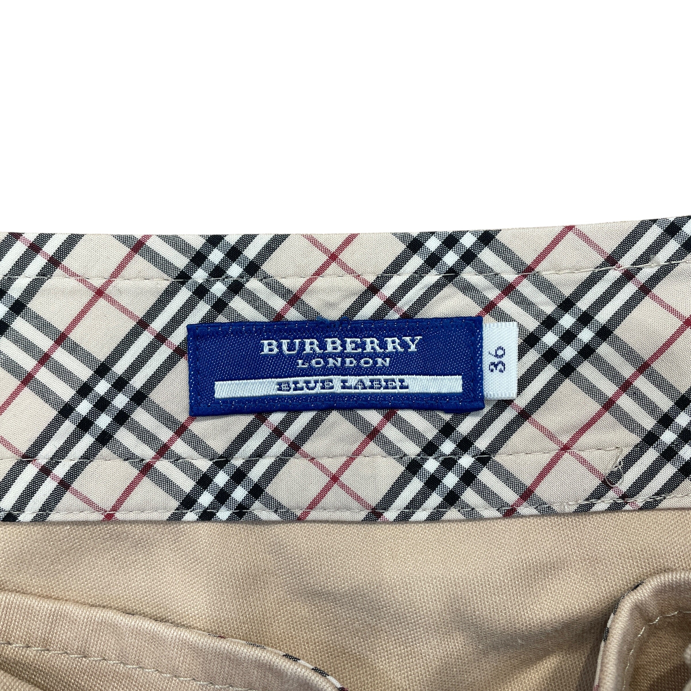 BURBERRY BLUE LABEL/Skirt/36/Cotton/BEG/ view 3