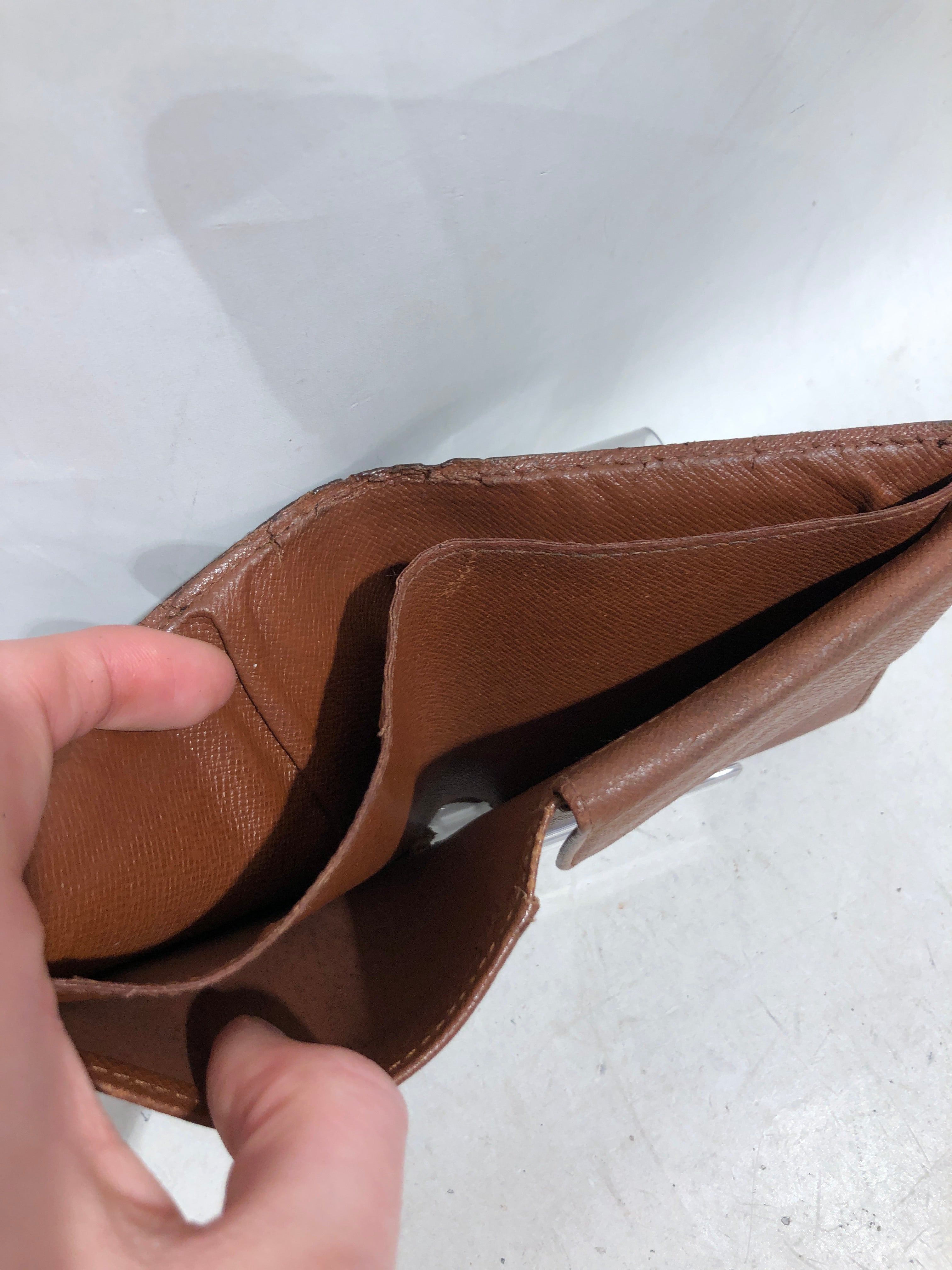 LOUIS VUITTON/Bifold Wallet/Monogram/Leather/BRW/ view 4