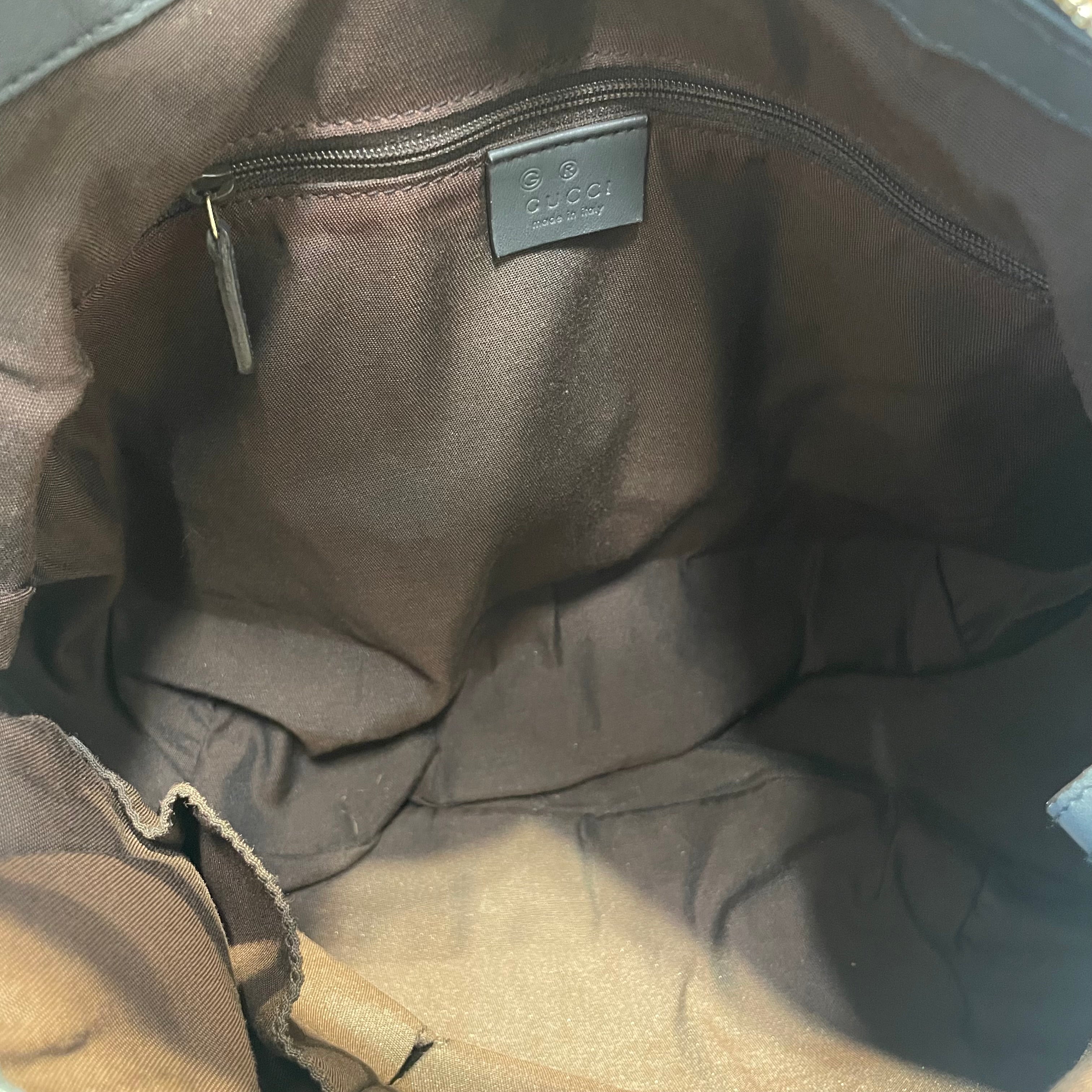 GUCCI/Bag/All Over Print/Leather/GRY/guccissima sukey view 3