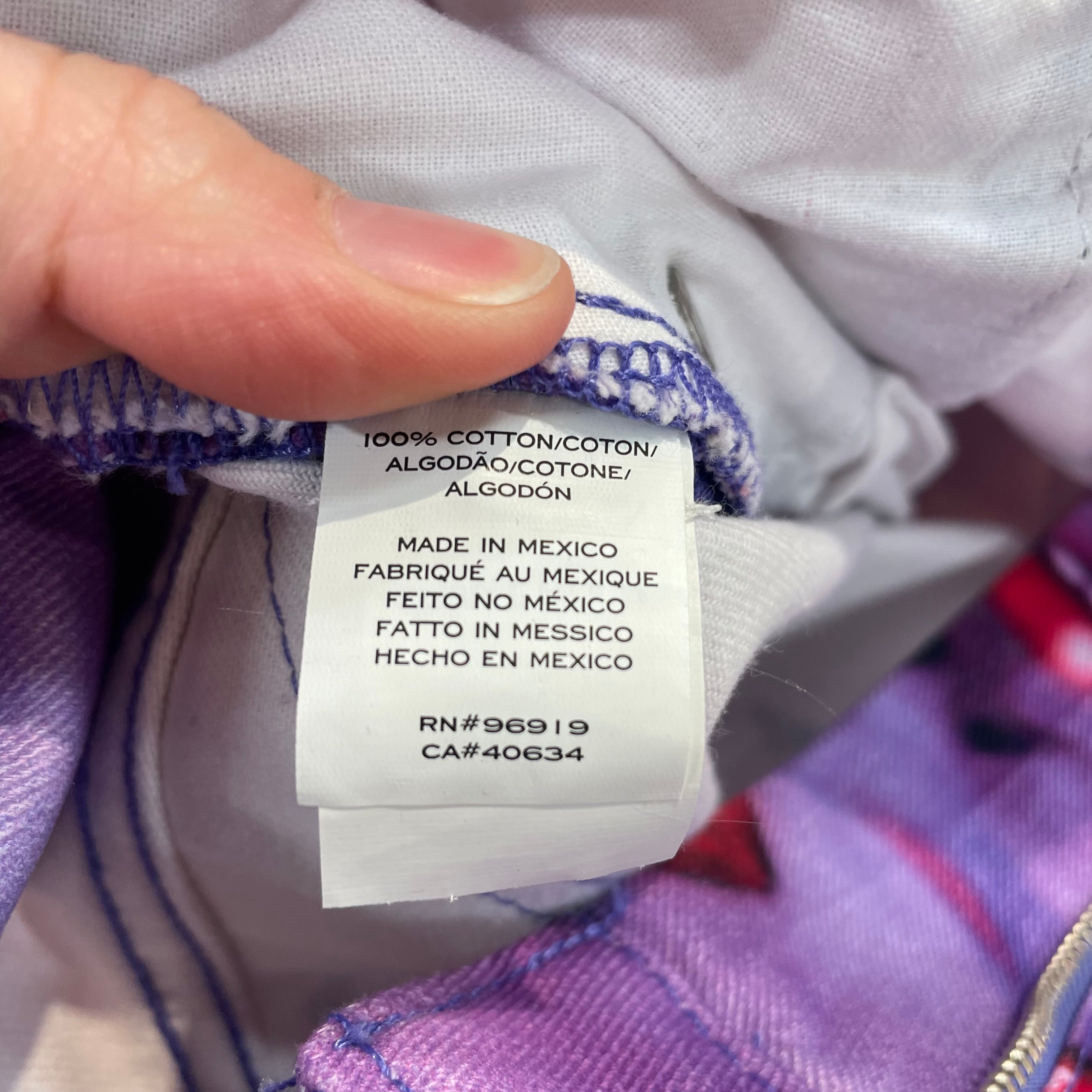 Heaven By Marc Jacobs/Bottoms/26/All Over Print/MLT/LIPS ALL OVER GRAPHIC view 4