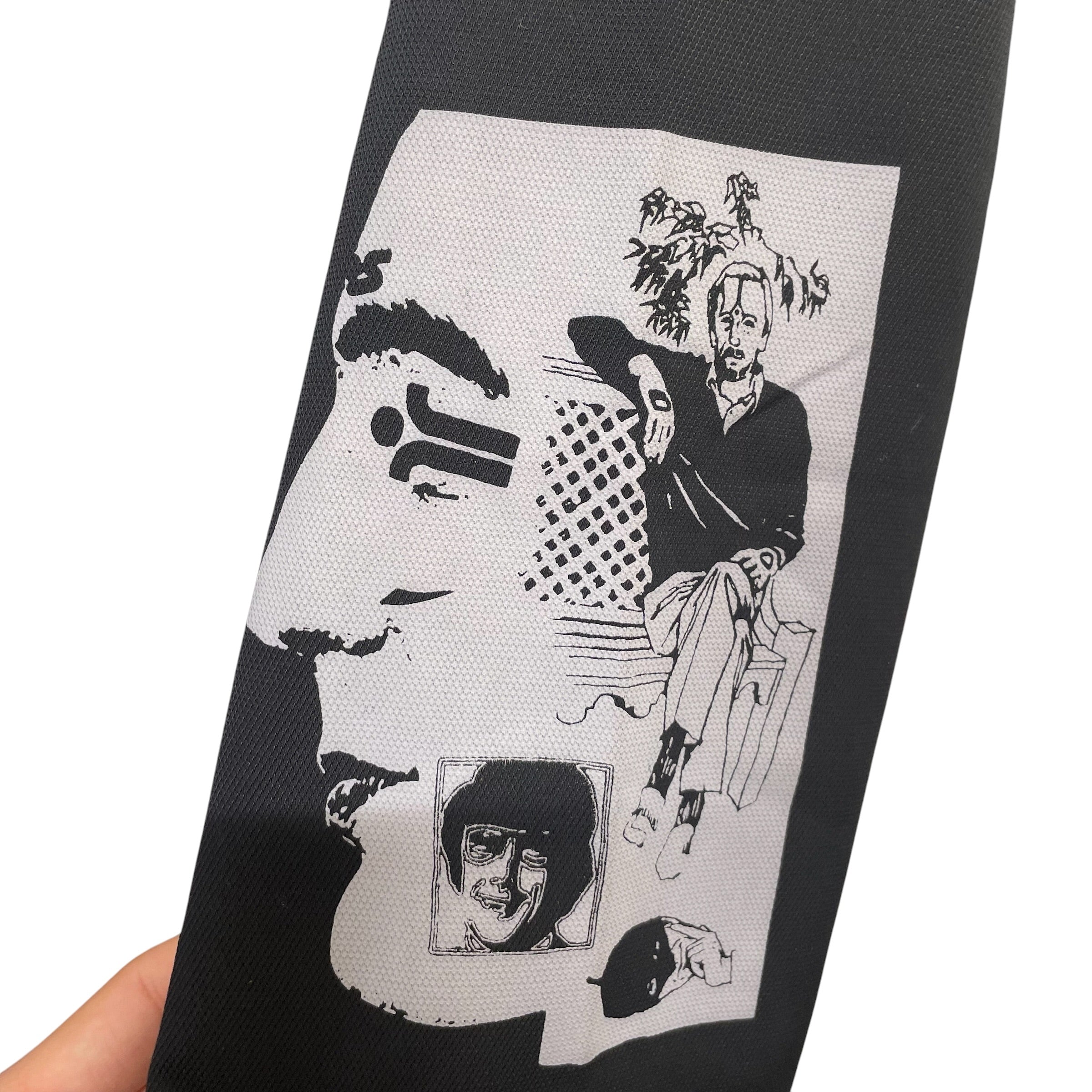 Kiko Kostadinov/Jacket/46/Nylon/BLK/Graphic/Yamantaka Eye Graphic view 5