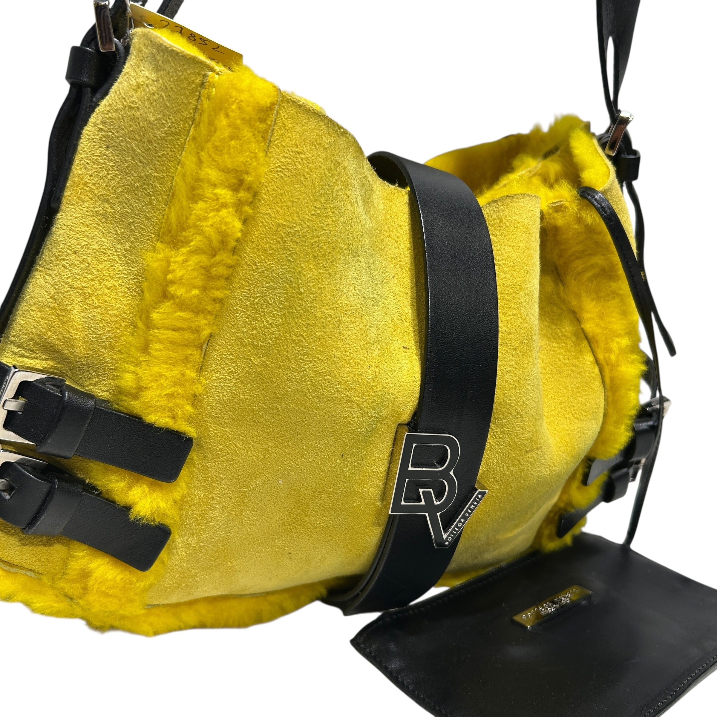 BOTTEGA VENETA/Cross Body Bag/Fur/YEL/FUR CROSSBODY BAG view 6